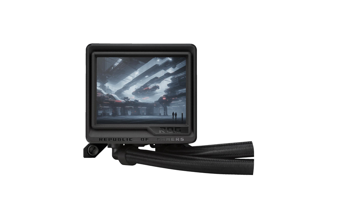 ASUS ROG RYUJIN III 360 – AIO-Kühler – 360 mm, 3×120 mm Lüfter, 3,5" LCD, für AM4, AM5, LGA 1150 und andere
