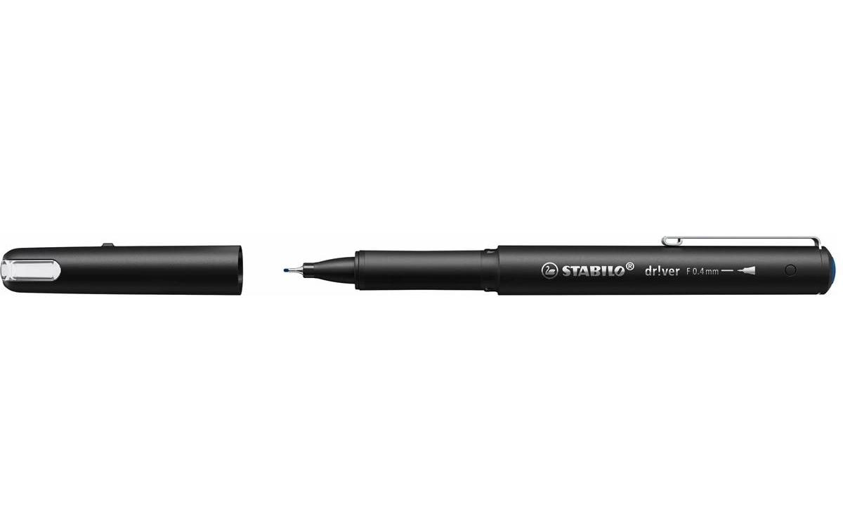 STABILO Fineliner 0,4 mm – blau