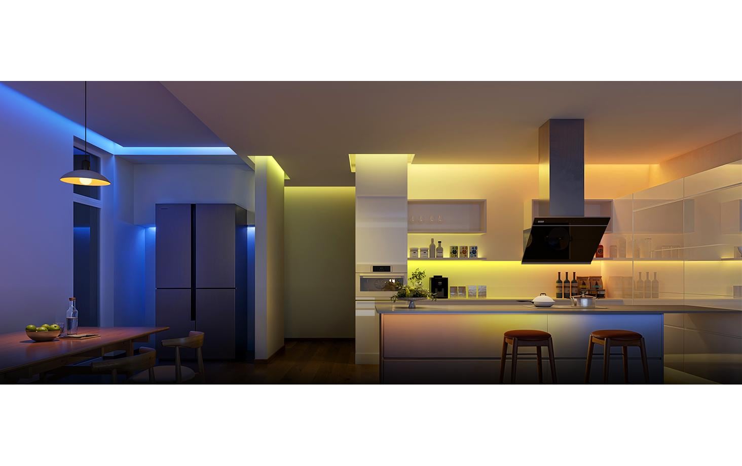 Govee LED-Strip 1 m – RGBICW, 2700–6500 K, 340 lm, 72 W, Matter – für Amazon Alexa