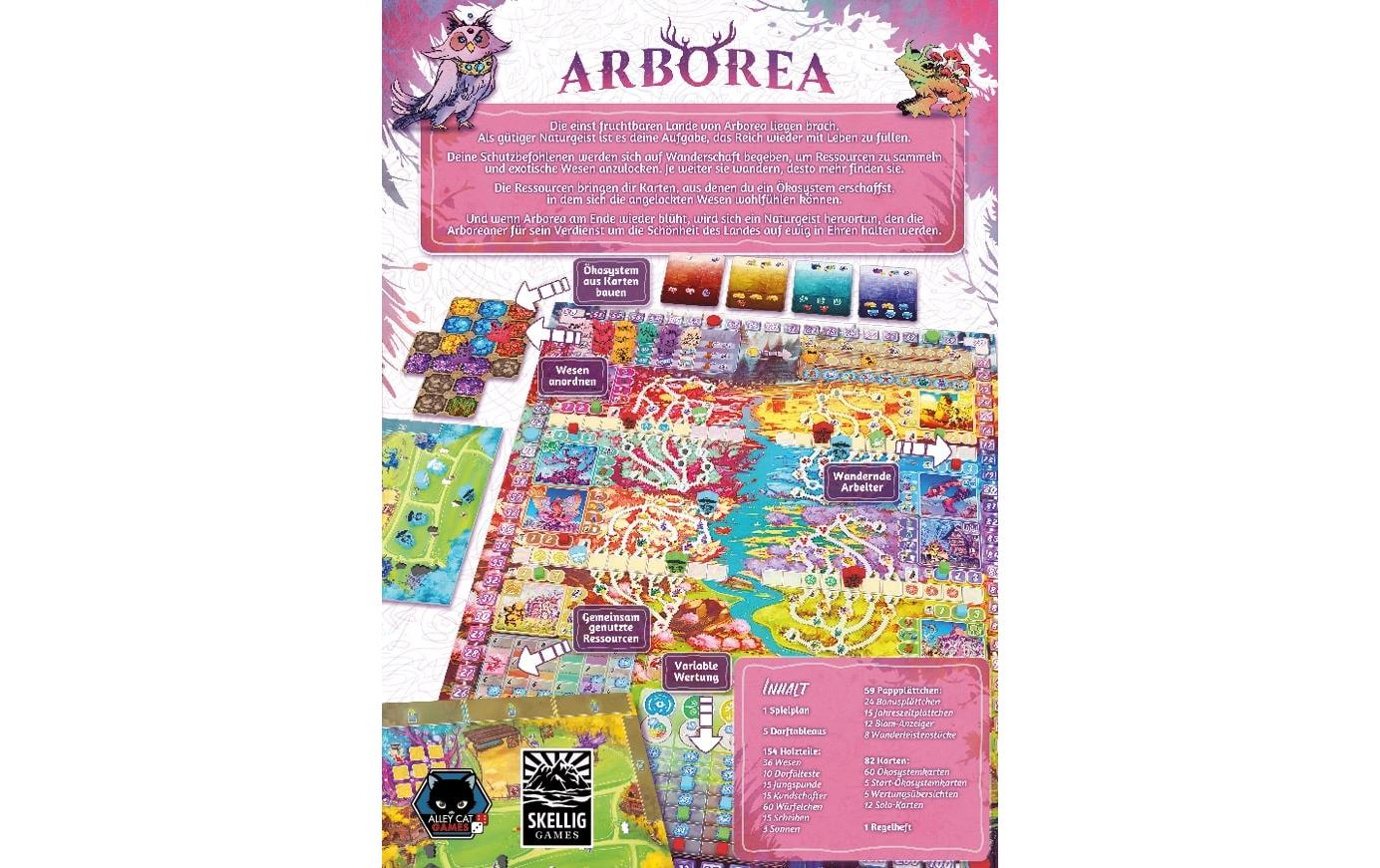 Skellig Games Arborea – Kartenspiel, 1–5 Spieler, ab 14 Jahren, 120 Min., DE
