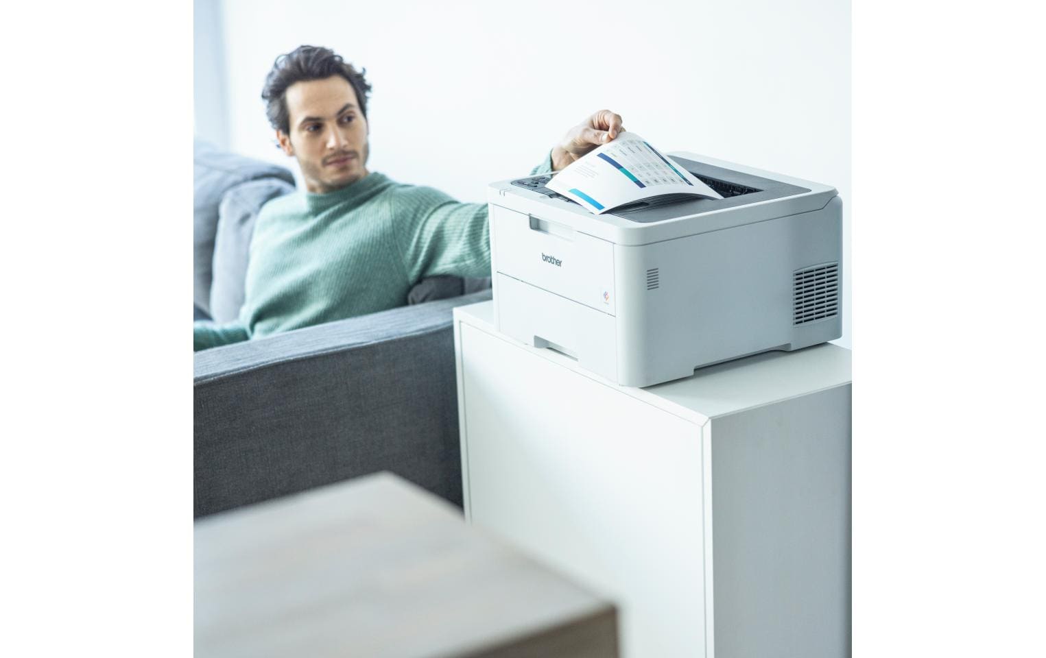 Brother HL-L3240CDW – A4, Farbe, Duplex, 26 S./Min., 600 × 2400 dpi, WLAN/LAN/USB, Papier: 250 Blatt