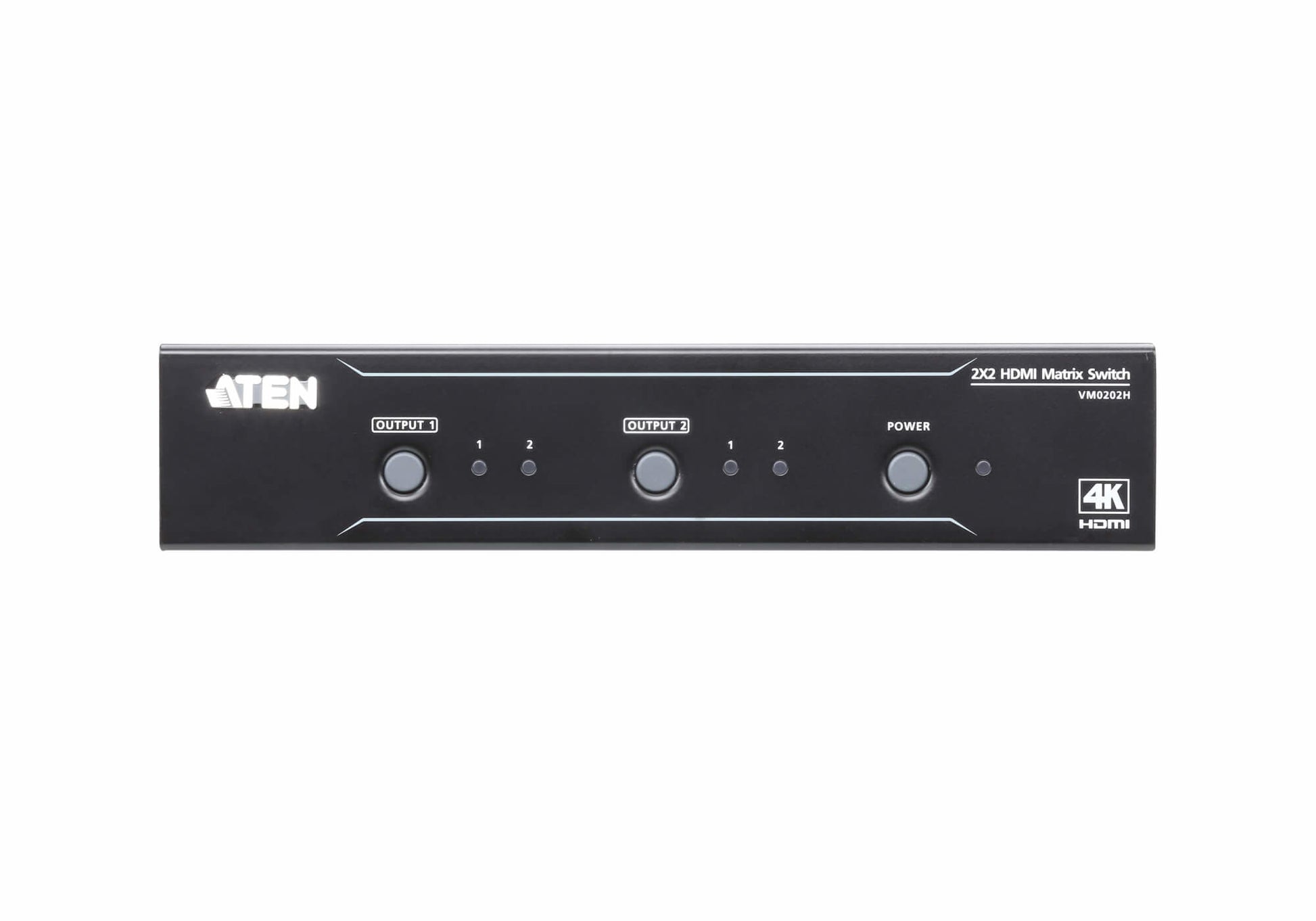 ATEN 2x2 4K HDMI Matrix Switch – 2×2 HDMI-Matrix, RS-232, Fernbedienung