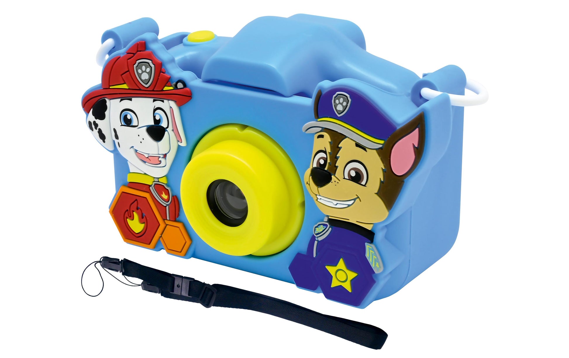 Lexibook Kinderkamera mit Schutz Paw Patrol – Kompaktkamera, 5 MP, Blau/Gelb