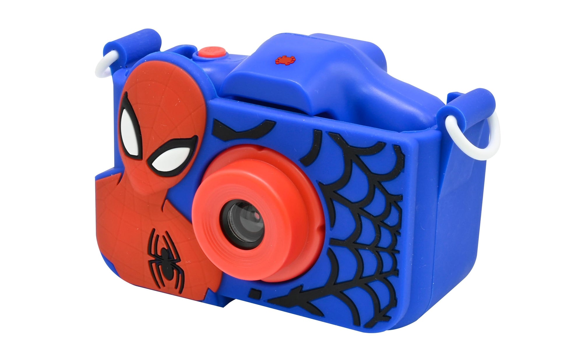 Lexibook DJ078SP Digitalkamera (Kinder) – Spider-Man – 5 MP, 1080×960 Video – 9,8×4,6×6,5 cm – 1 Stück – ab 3 Jahren