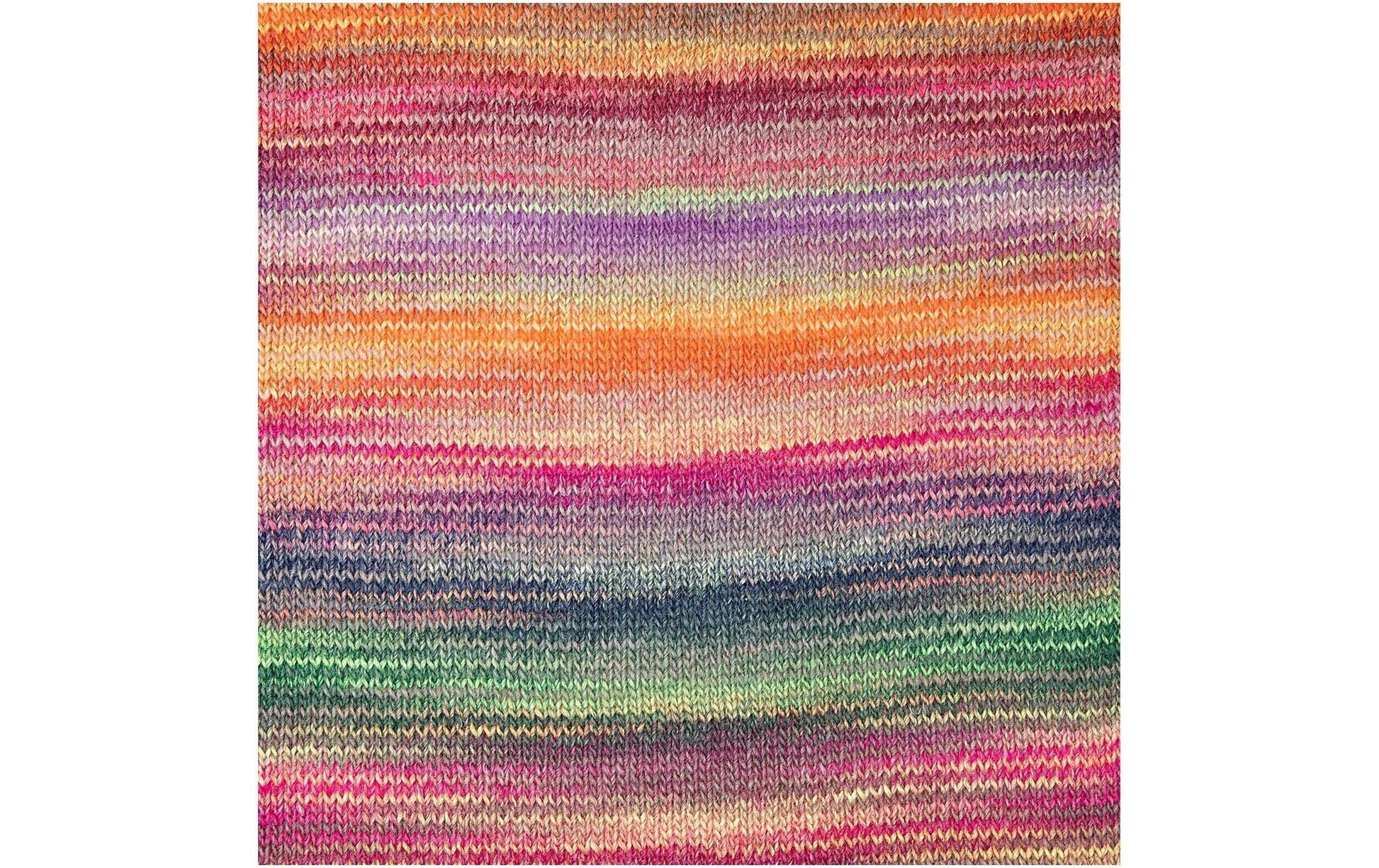 Rico Design Melange Wolle Aran Mehrfarbig – 200 g, 640 m, Nadel 5 mm, 51% Schurwolle/49% Polyacryl, 1 Stk.