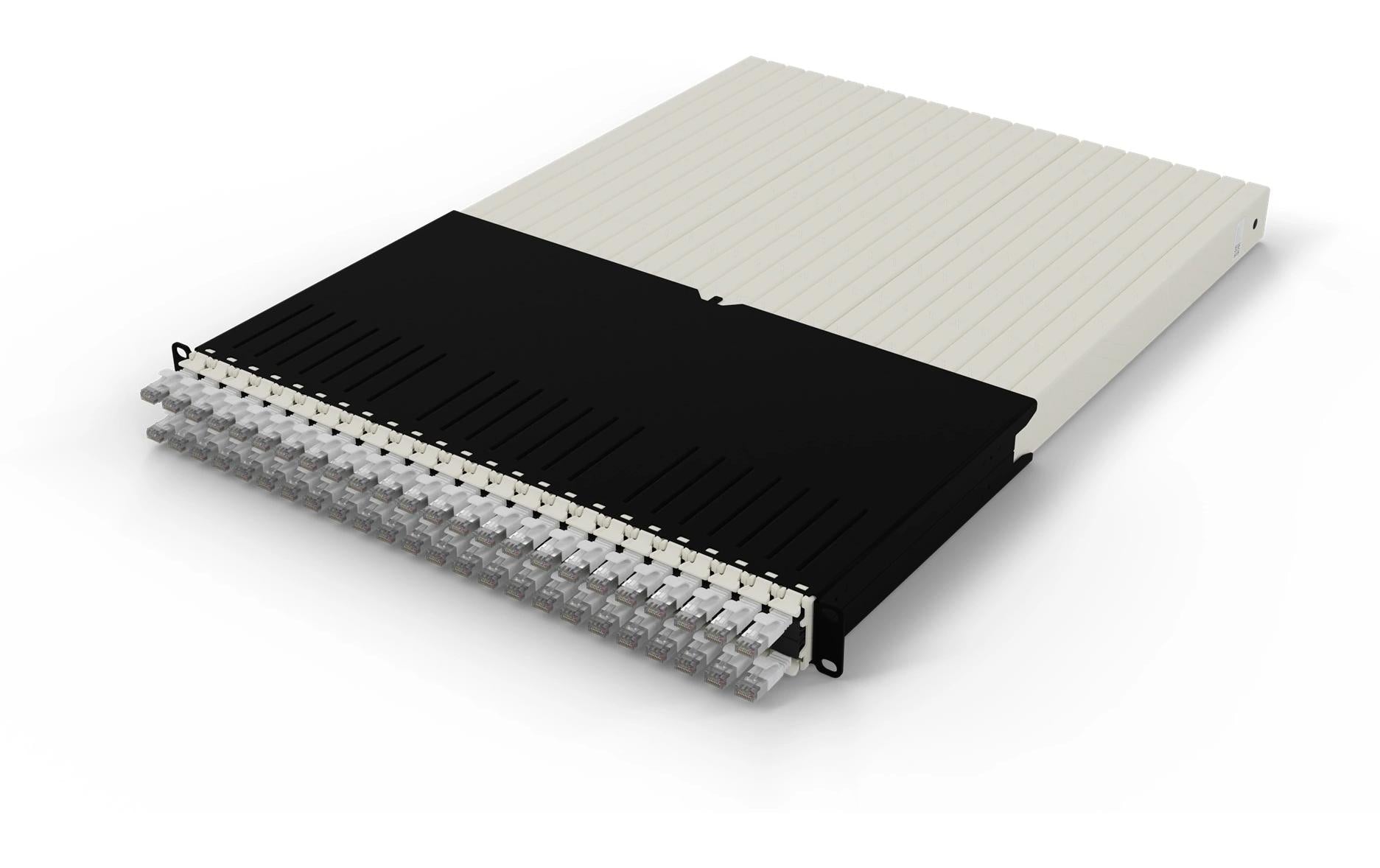 Patchbox 30RU – weiss, geschirmt