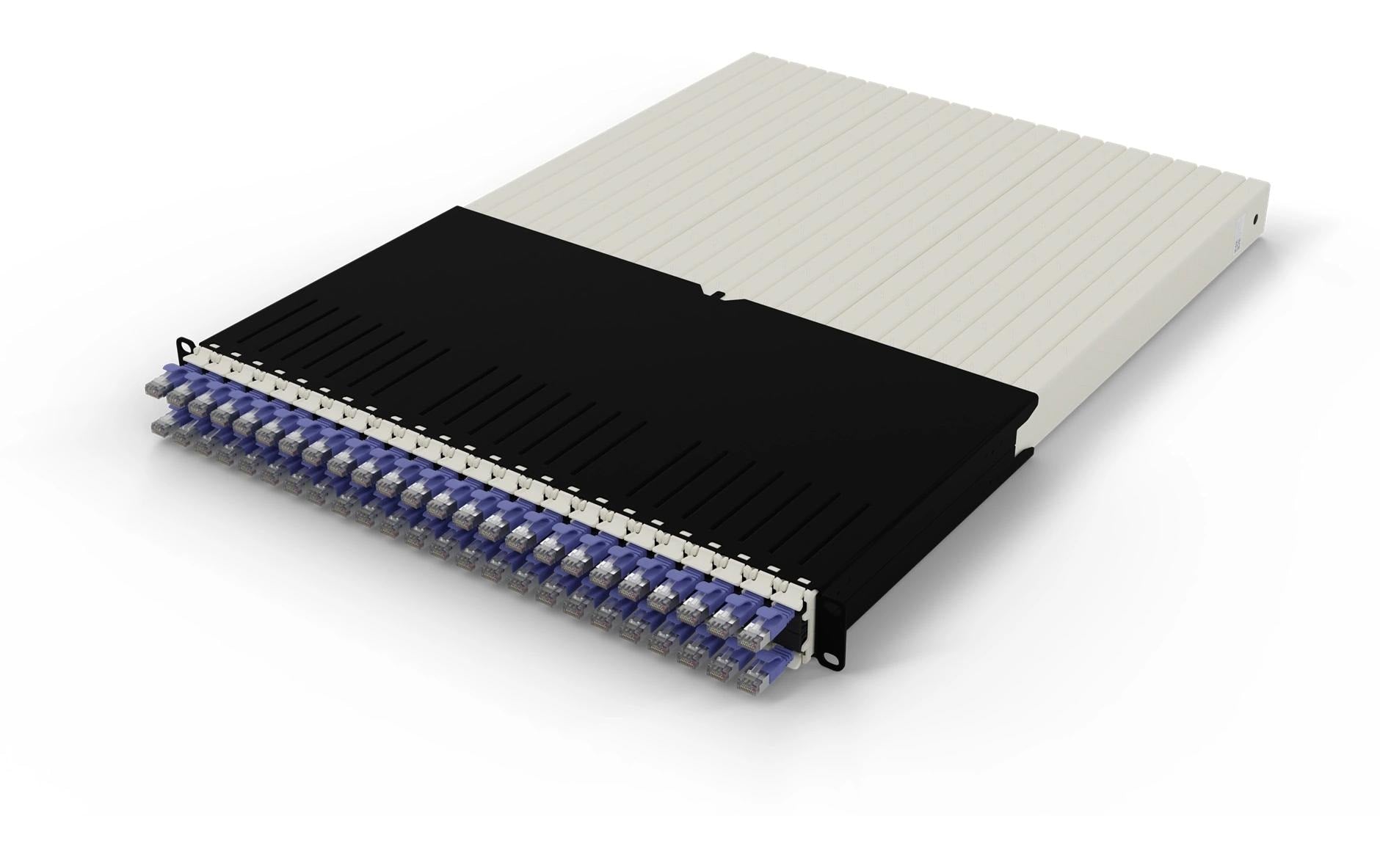 Patchbox 30RU Netzwerkkabel – Violett, Geschirmt