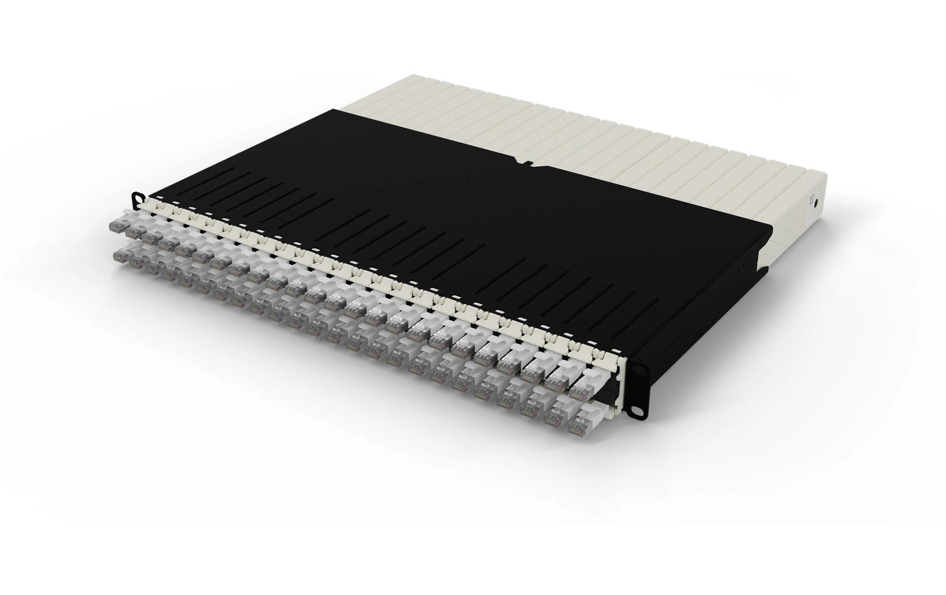 Patchbox Netzwerkkabel – Weiss, geschirmt