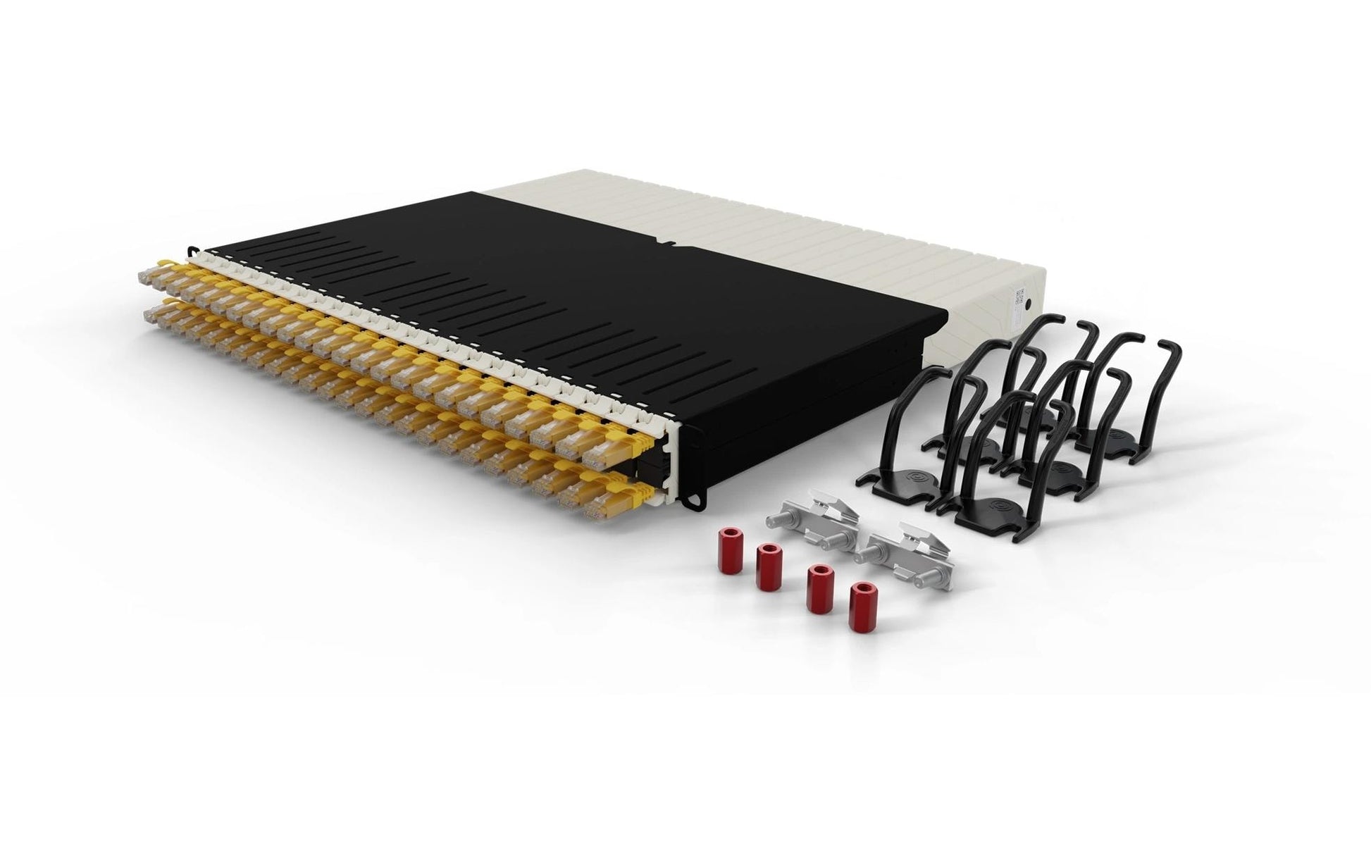 Patchbox Netzwerkkabel – Gelb, UTP