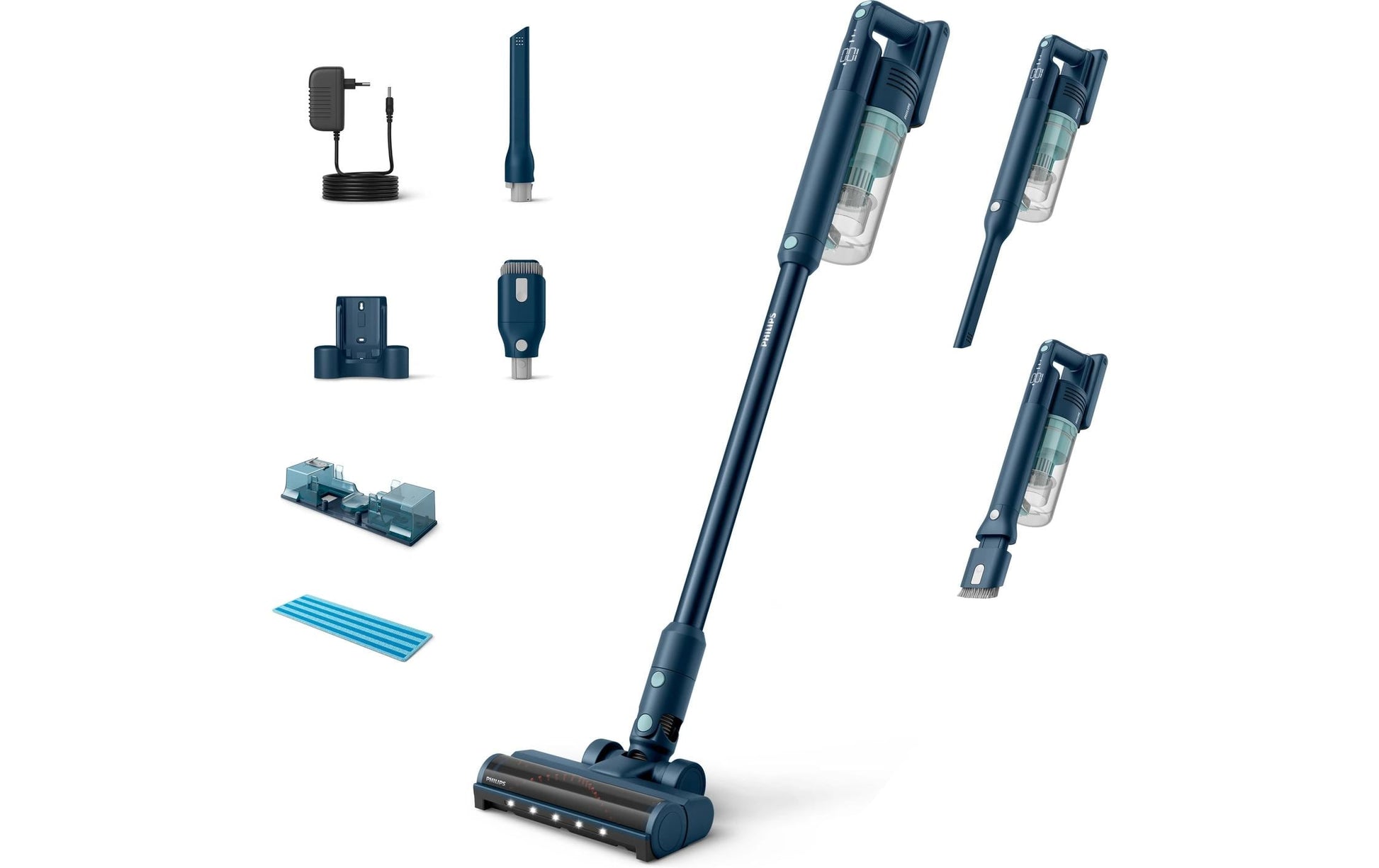 Philips Stabstaubsauger XC5041/01 – 0,6 l, Akkubetrieb, 84 dB(A), 25 V