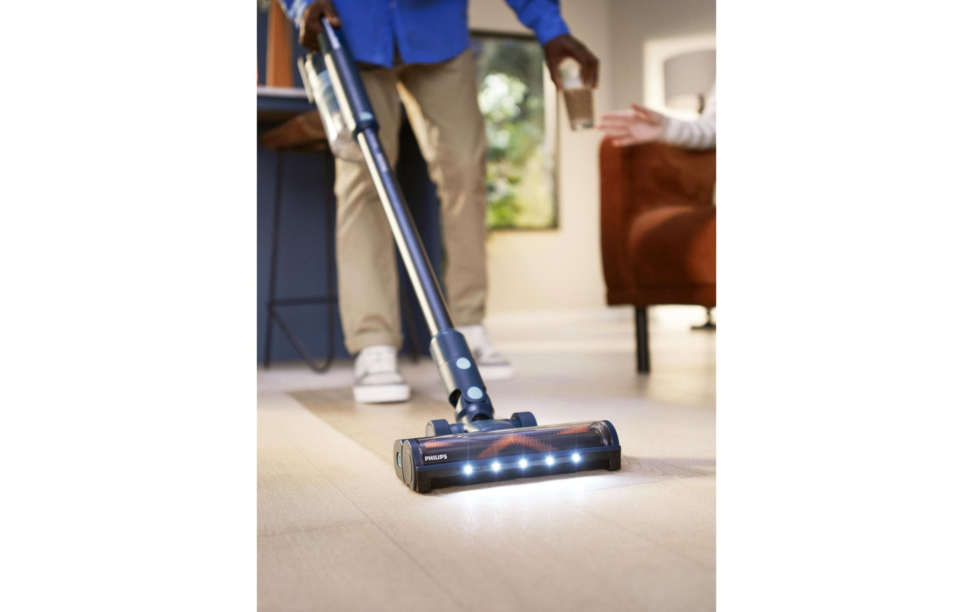 Philips Stabstaubsauger XC5041/01 – 0,6 l, Akkubetrieb, 84 dB(A), 25 V
