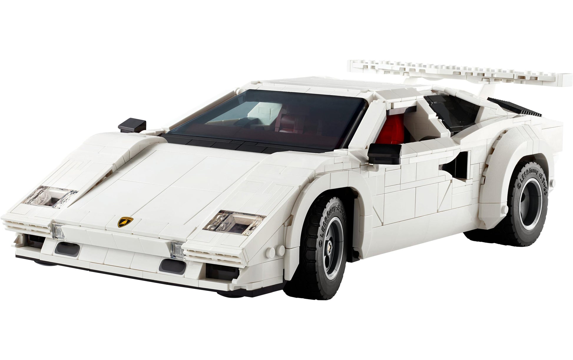 LEGO Icons Lamborghini Countach 5000 3D Puzzle – 1506 Teile – 16 × 9 × 34 cm – ab 18 Jahren