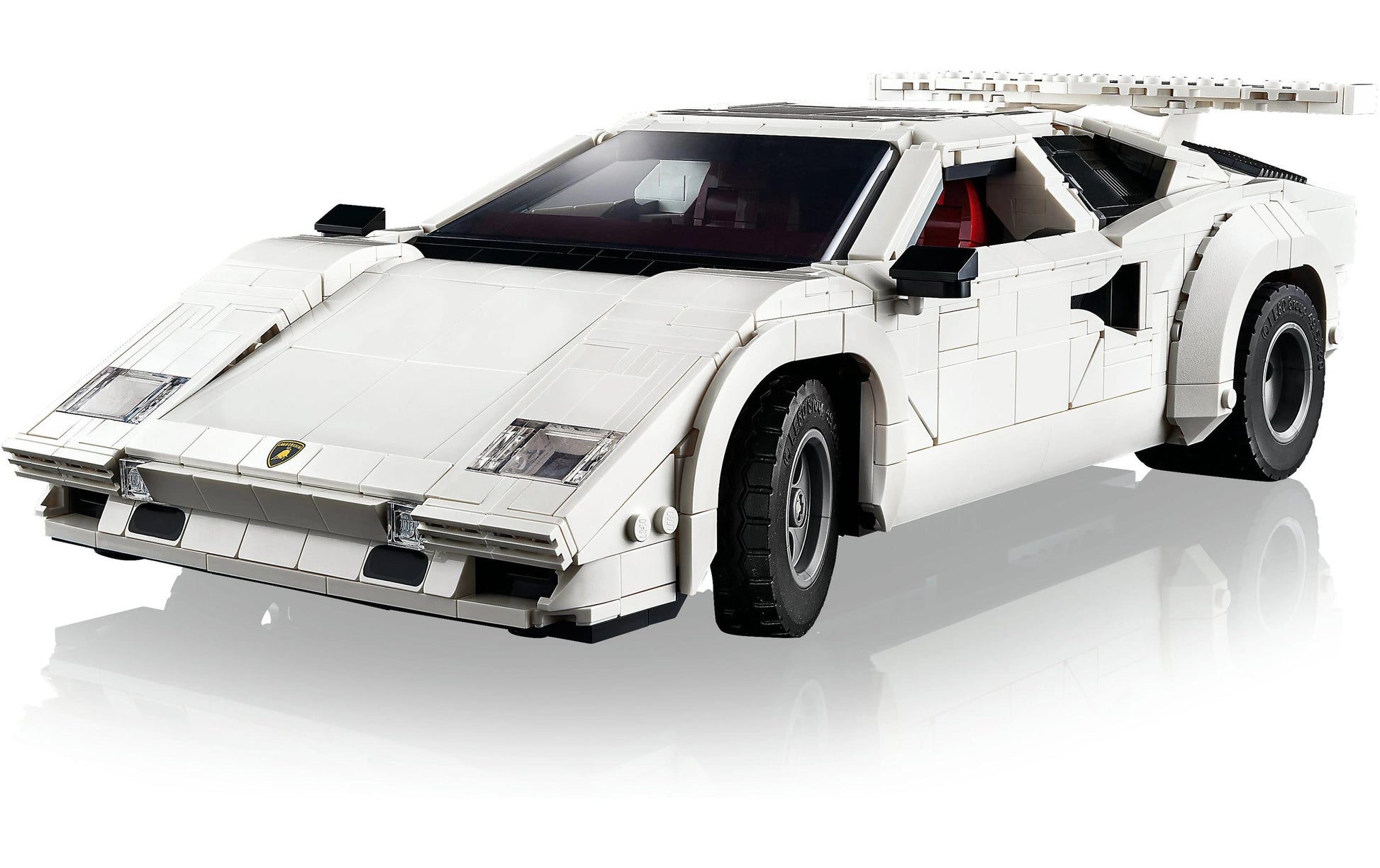LEGO Icons Lamborghini Countach 5000 3D Puzzle – 1506 Teile – 16 × 9 × 34 cm – ab 18 Jahren