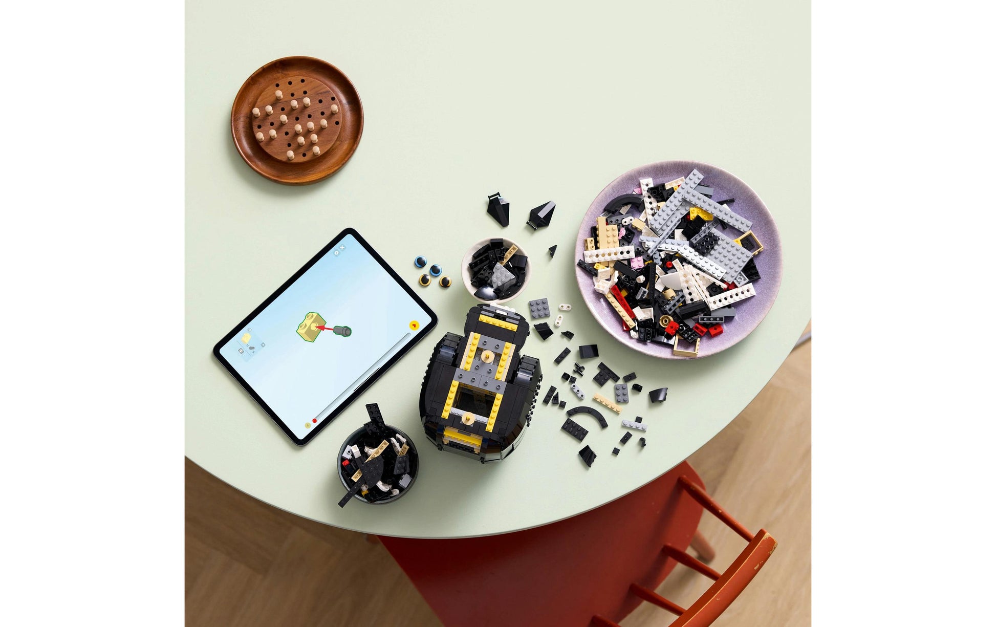 LEGO Ideas 3D Puzzle Schwarz-weisse Katze – 1710 Teile – 32 cm – ab 18 Jahren