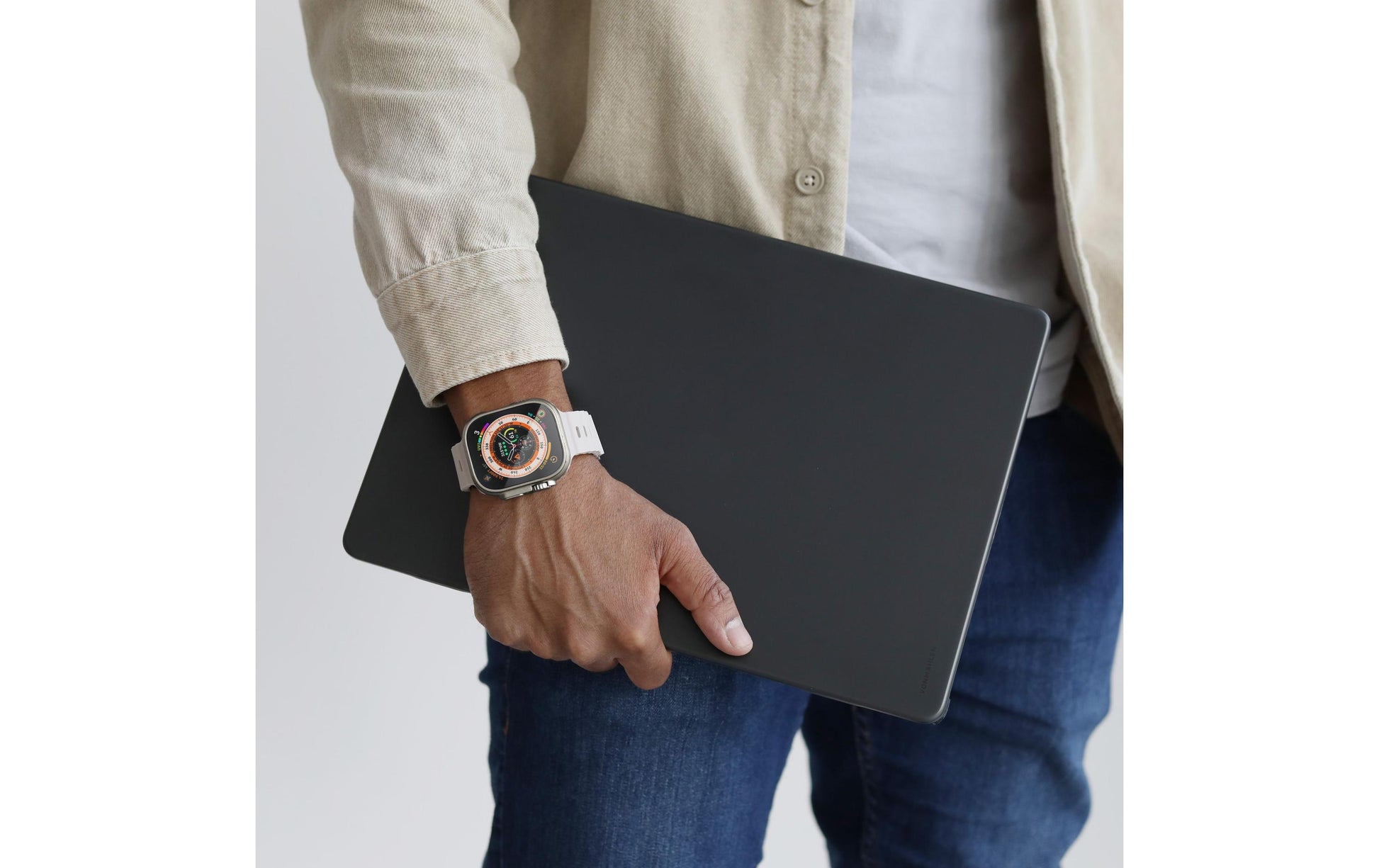 Vonmählen Notebook-Schutzhülle für MacBook Air 13" – Schwarz/Transparent