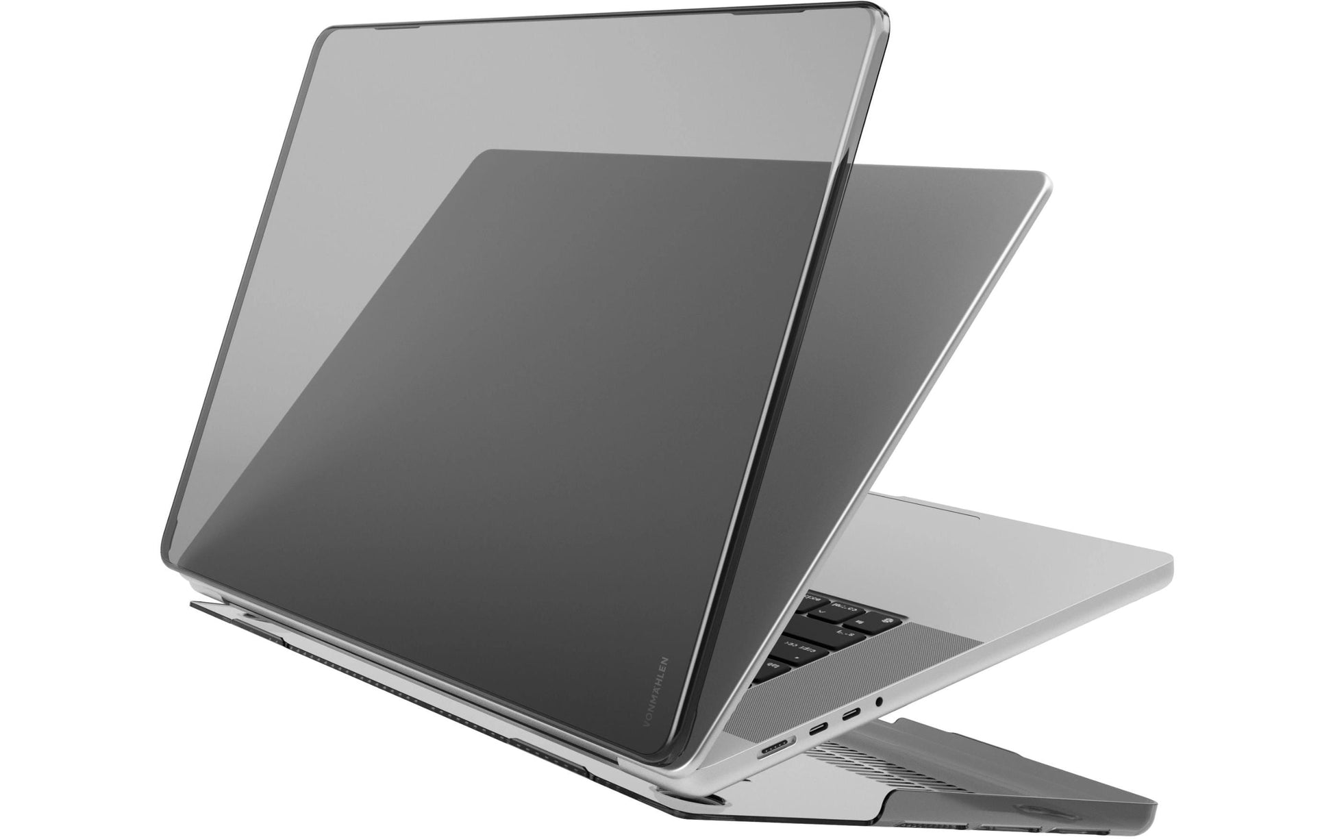 Vonmählen Notebook-Schutzhülle für MacBook Pro 16" – Transparent/Schwarz