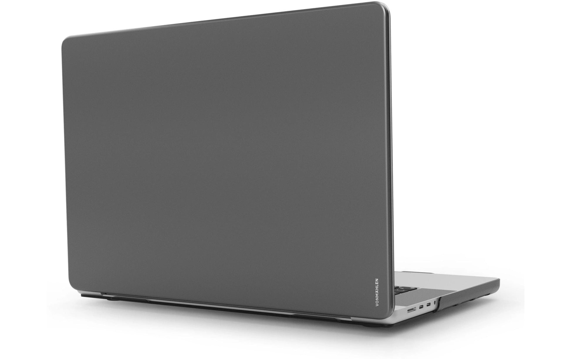 Vonmählen Notebook-Schutzhülle 14" – Transparent, Schwarz matt