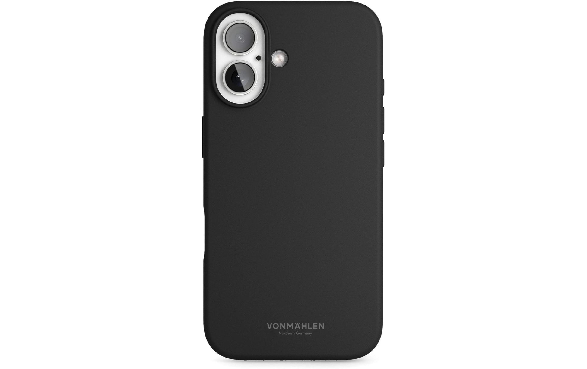 Vonmählen Backcover – für Apple iPhone 16, MagSafe, Silikon, Schwarz