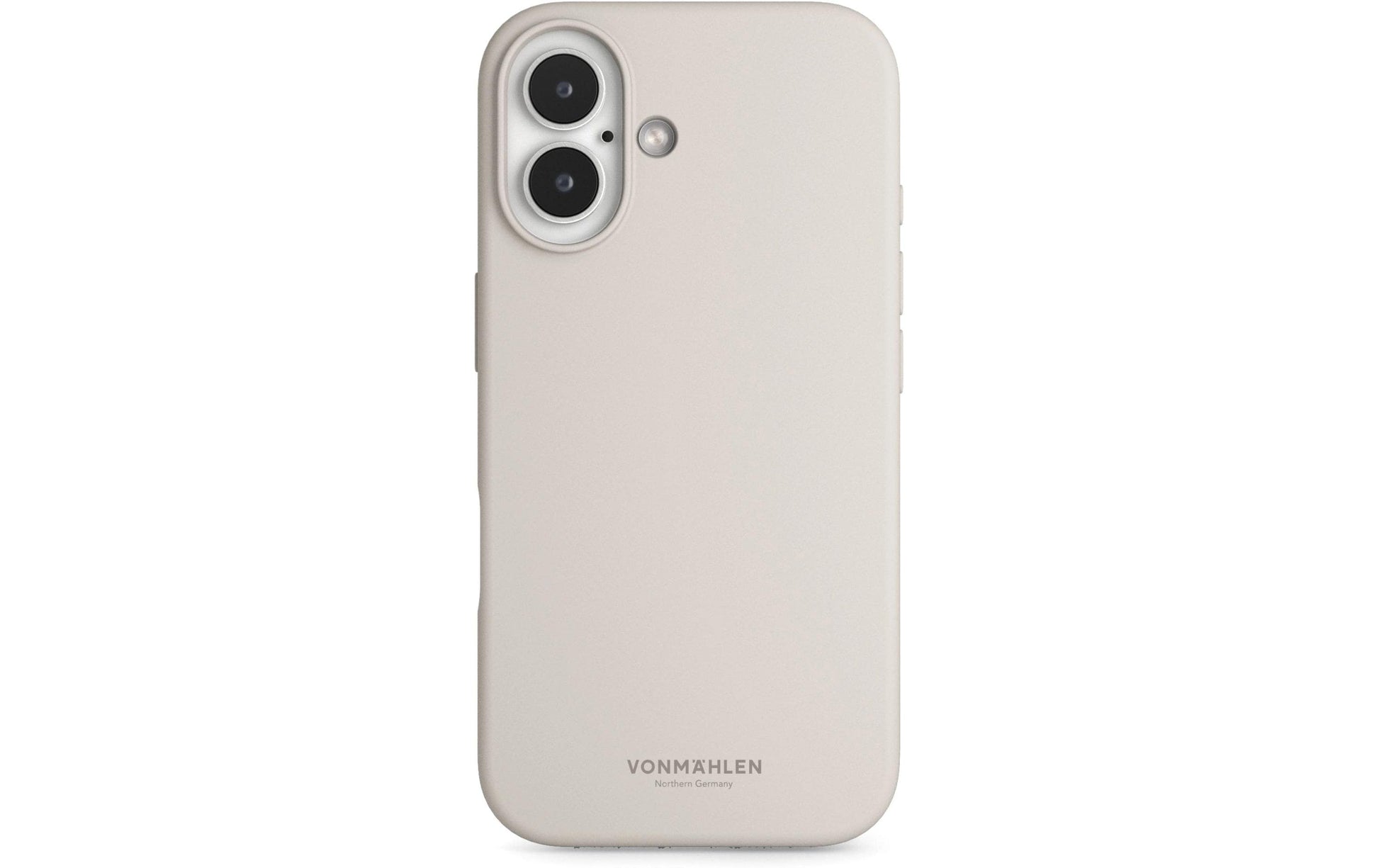 Vonmählen Soft Silikon Backcover – für Apple iPhone 16 Plus, MagSafe, Silikon, Beige