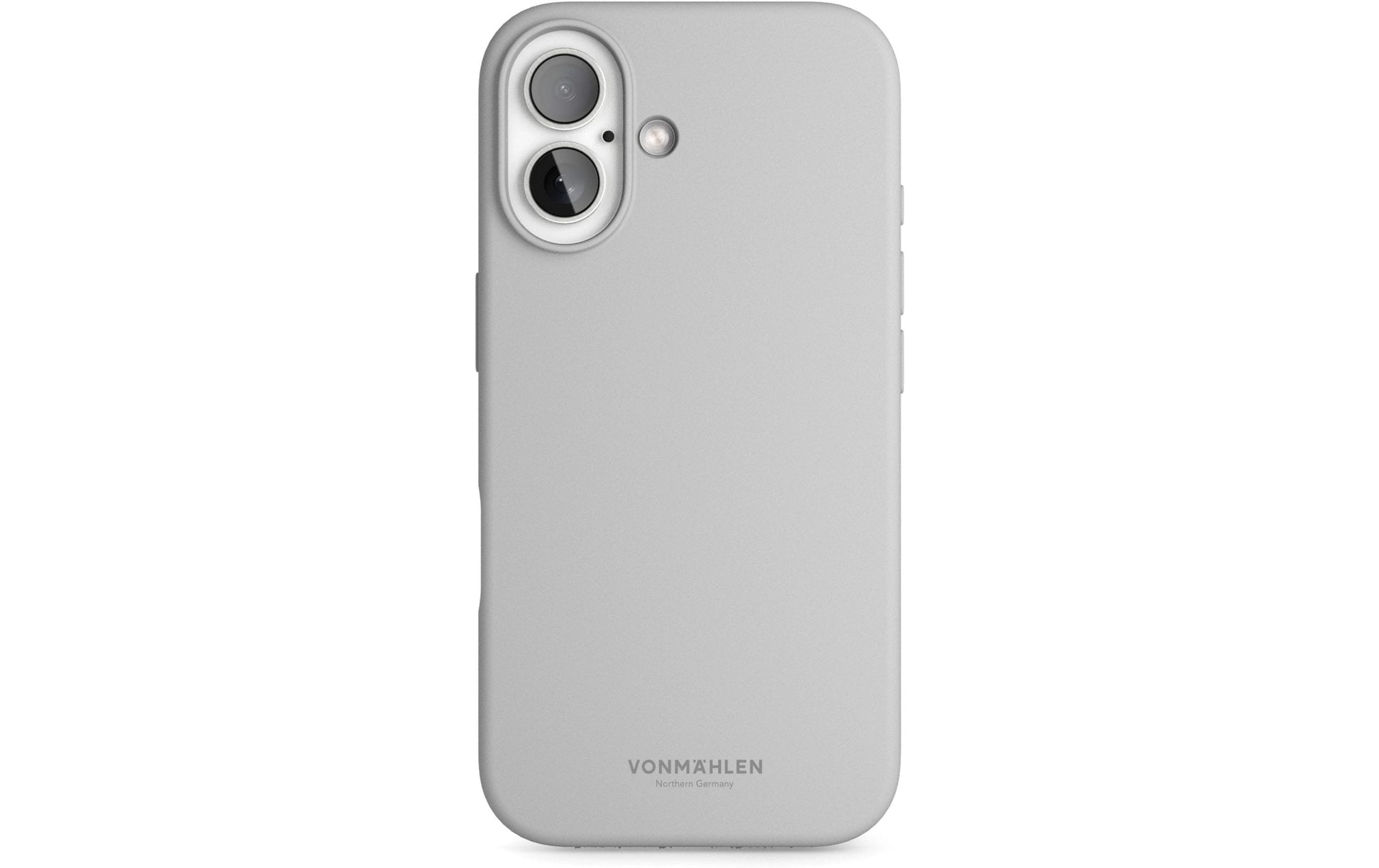 Vonmählen Backcover – für Apple iPhone 16, MagSafe, Silikon, Hellgrau
