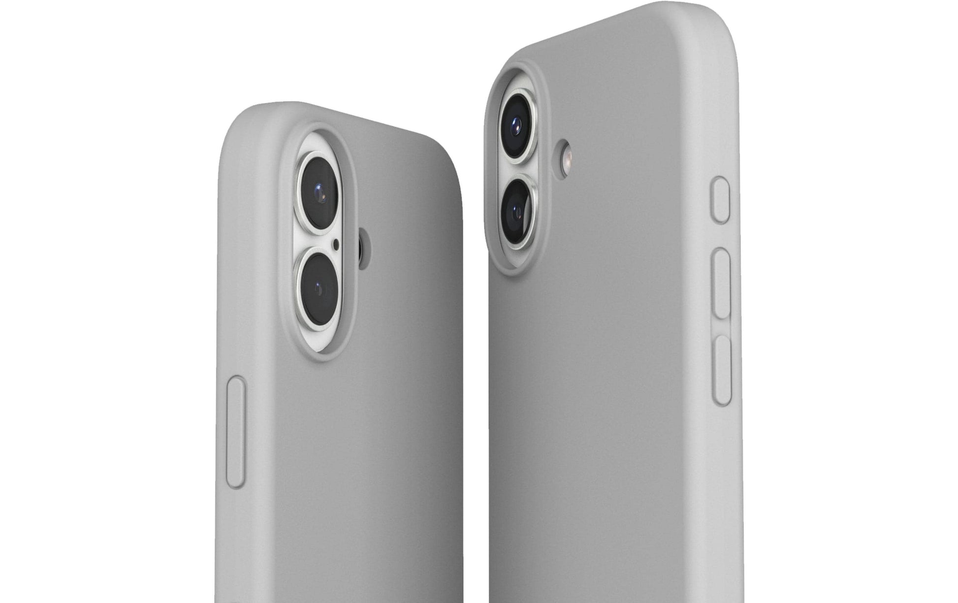 Vonmählen Backcover – für Apple iPhone 16, MagSafe, Silikon, Hellgrau