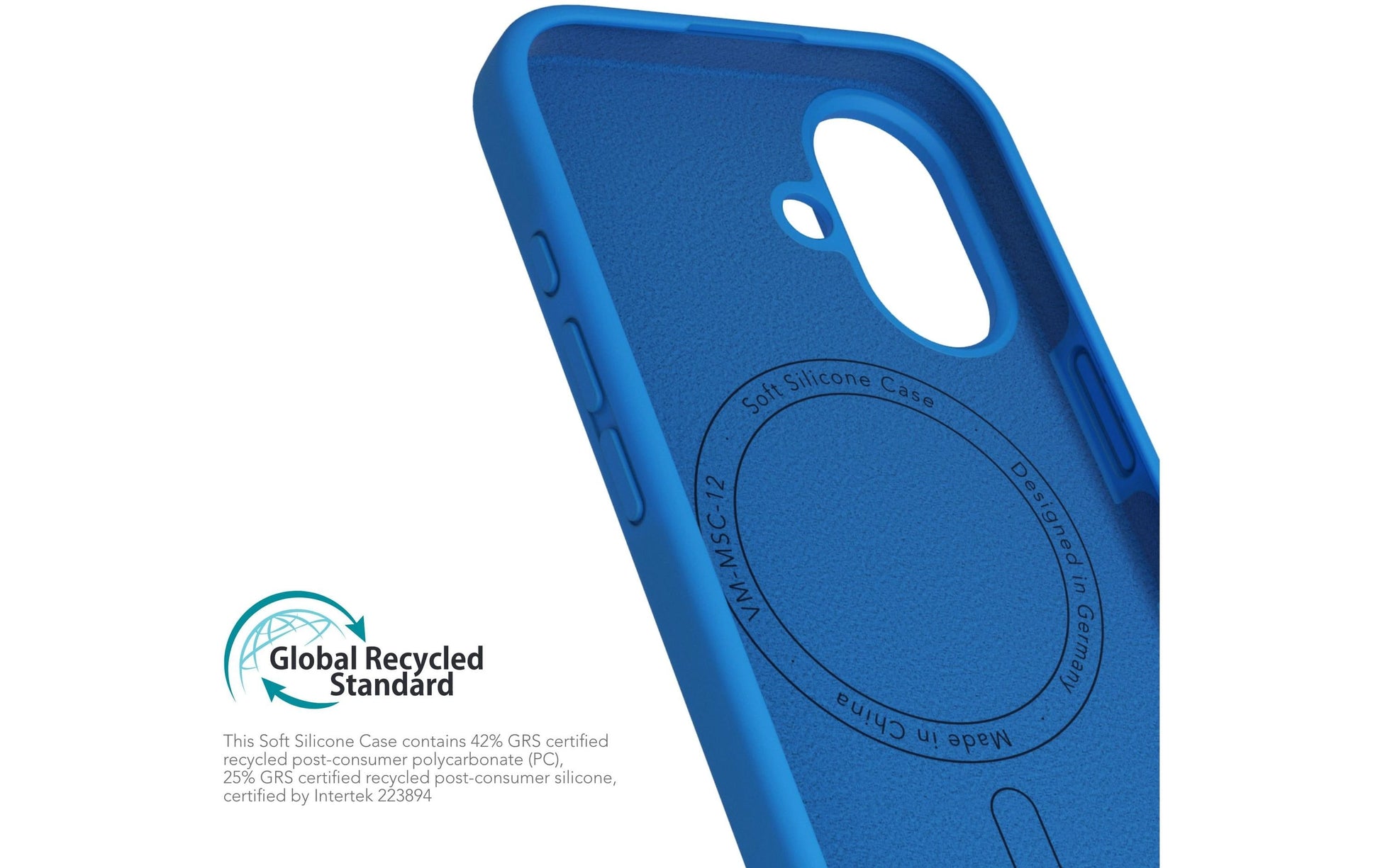 Vonmählen Backcover – für Apple iPhone 16, MagSafe, Silikon, Sky Captain