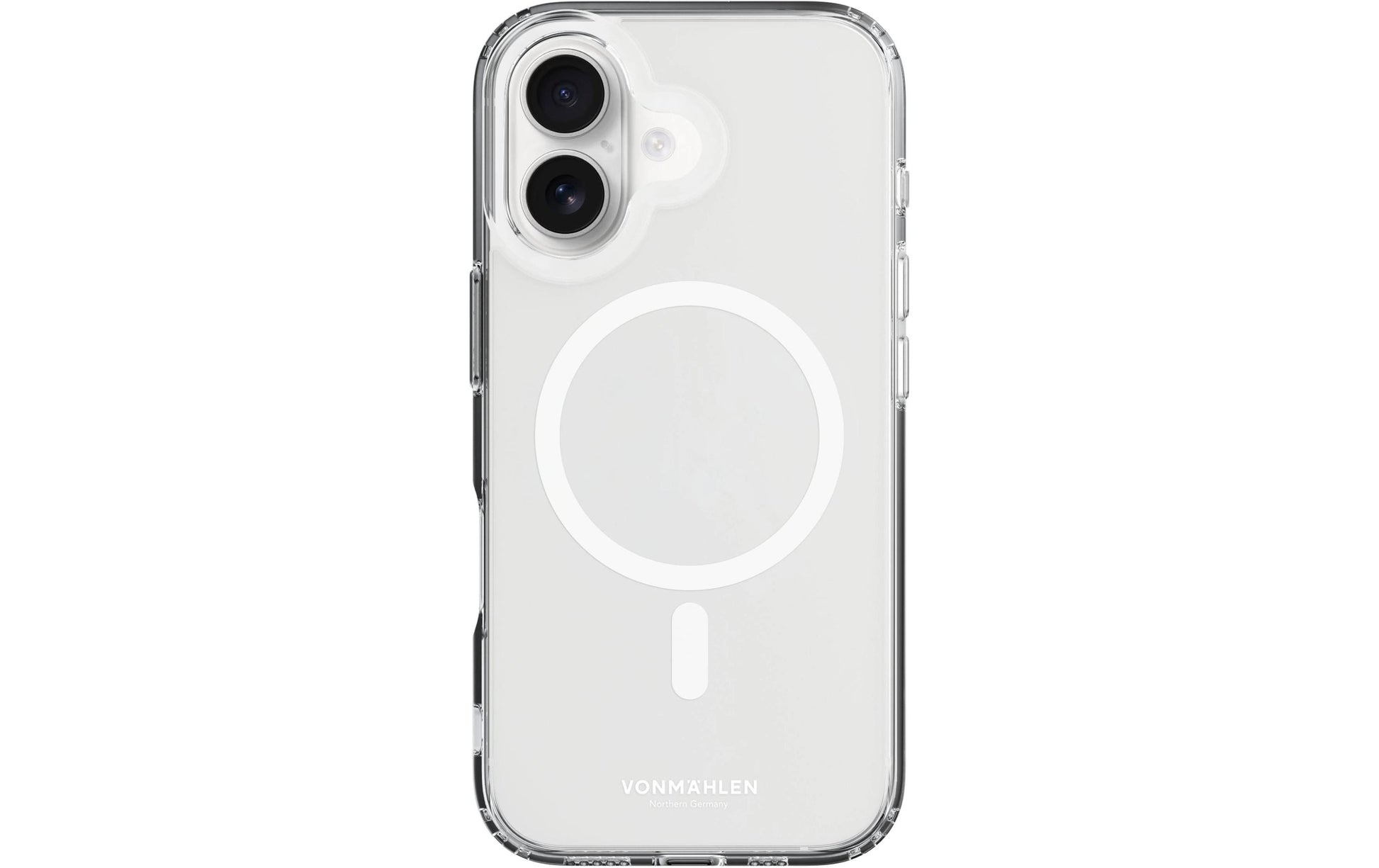 Vonmählen Backcover – für Apple iPhone 16, MagSafe, Kunststoff, Transparent