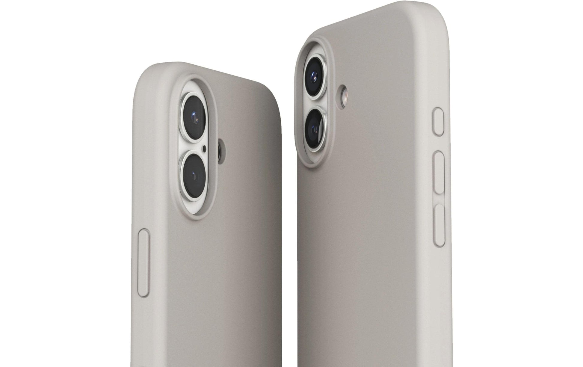 Vonmählen Soft Silikon Backcover – für Apple iPhone 16 Plus, MagSafe, Silikon, Beige