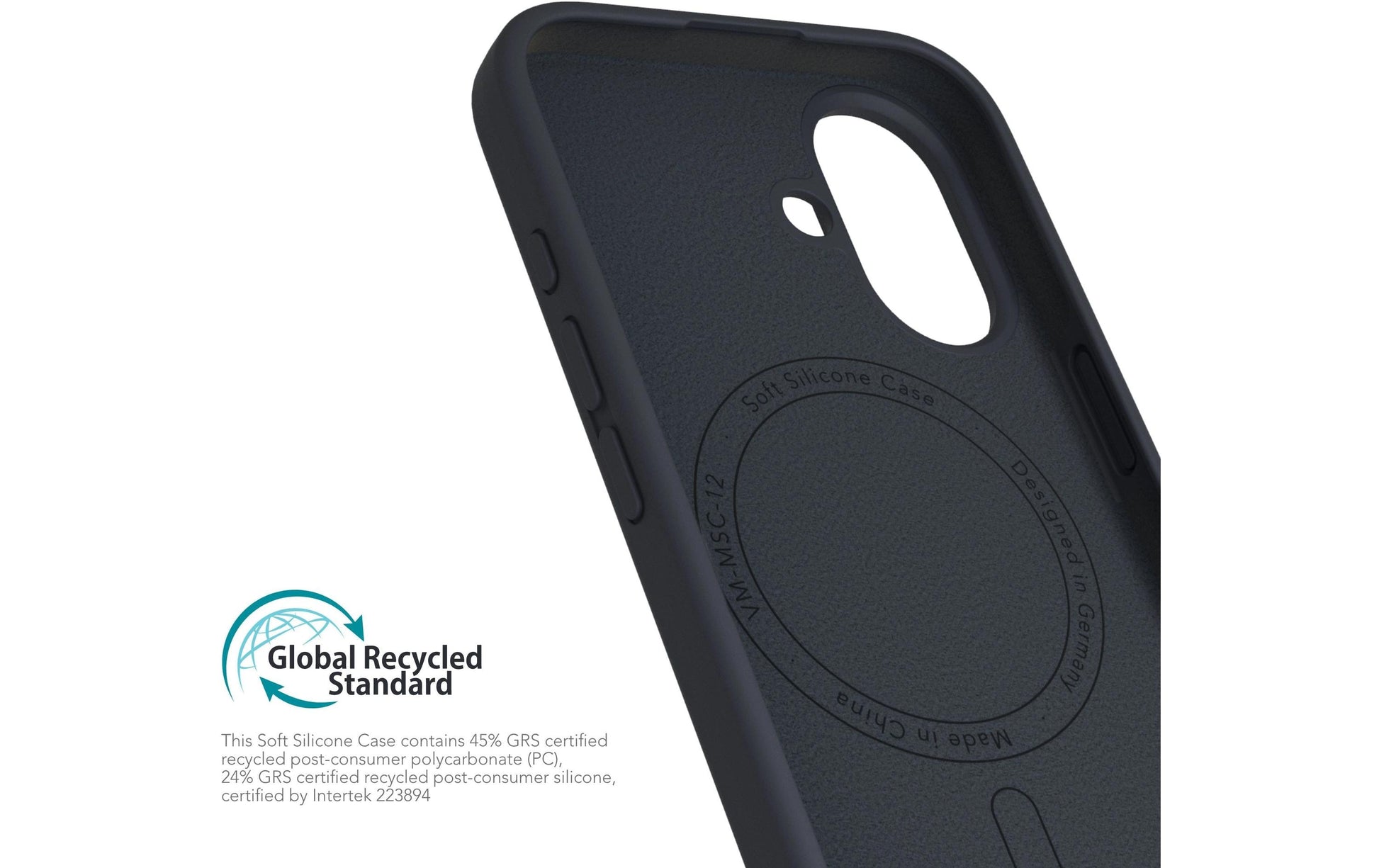 Vonmählen Backcover – für Apple iPhone 16 Plus – MagSafe, Silikon, Navy