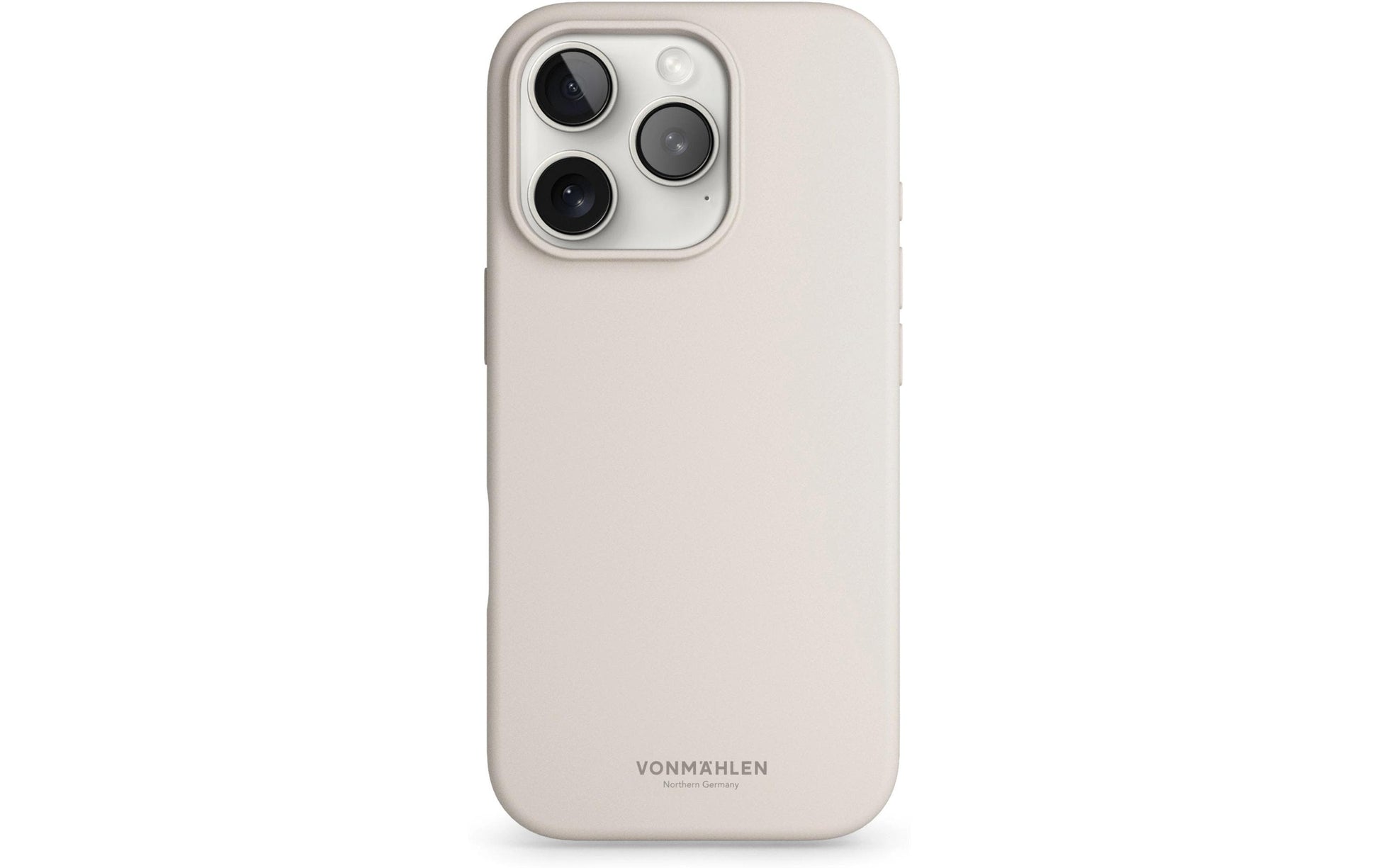 Vonmählen Backcover – für Apple iPhone 16 Pro Max – cremefarben – Silikon – MagSafe-kompatibel