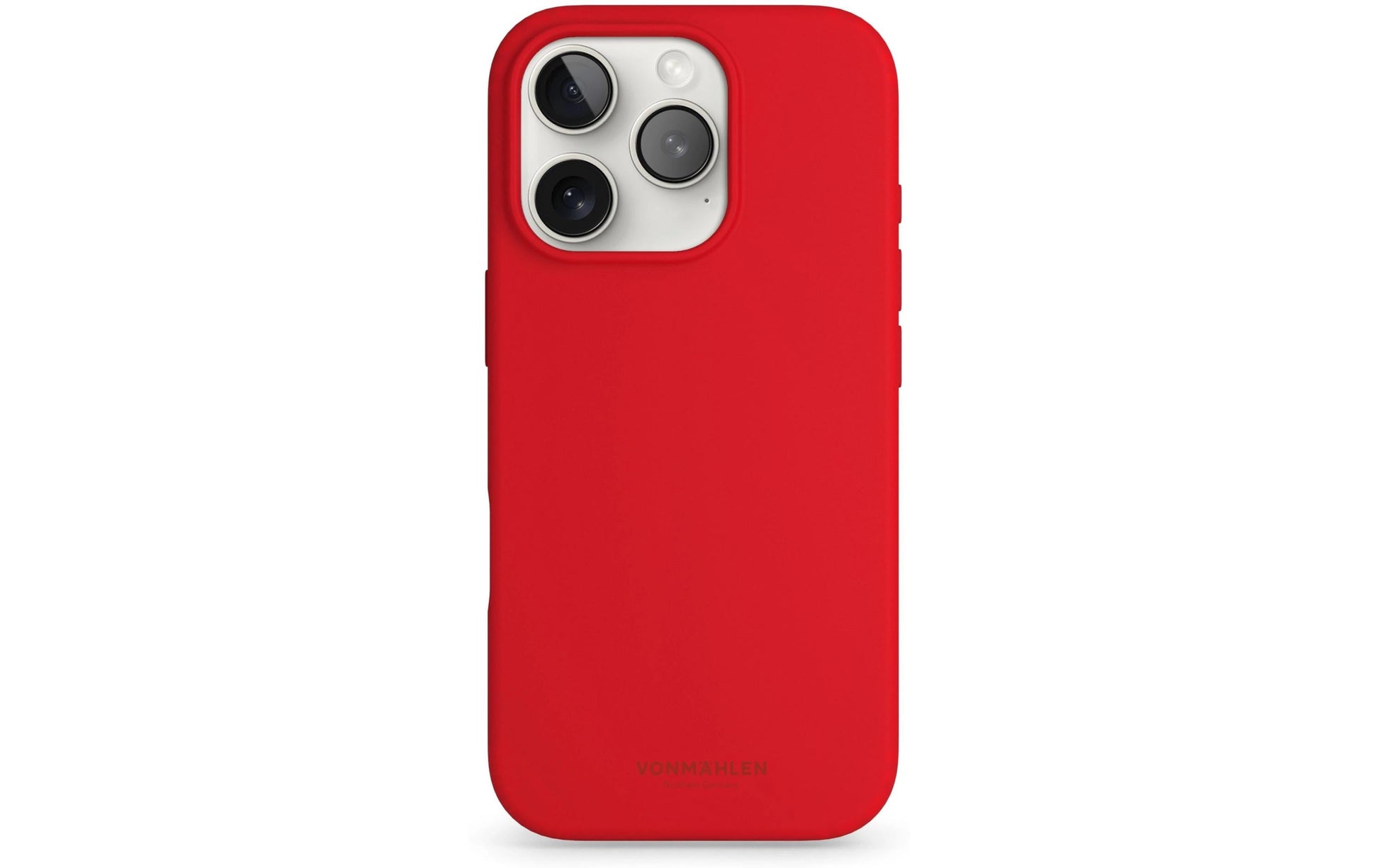 Vonmählen Backcover – für Apple iPhone 16 Pro Max – Firecracker – Silikon, MagSafe-kompatibel, schockresistent