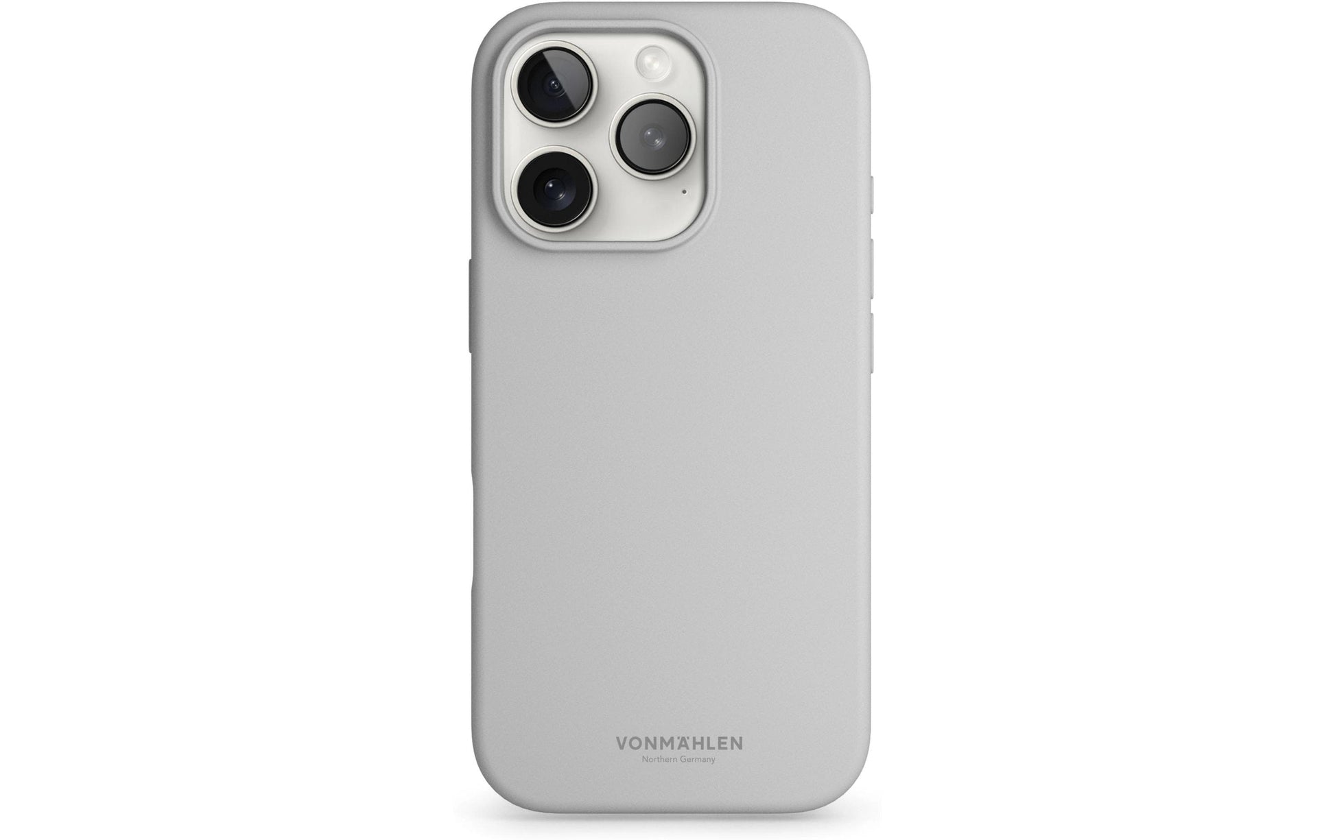 Vonmählen Backcover – für Apple iPhone 16 Pro – hellgrau – Silikon – MagSafe-kompatibel