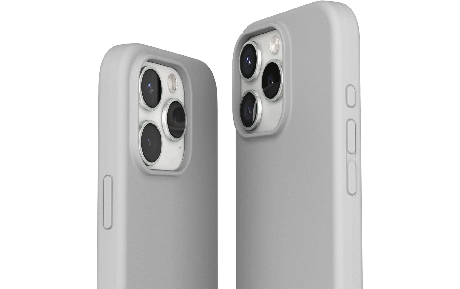 Vonmählen Backcover – für Apple iPhone 16 Pro Max, MagSafe, Silikon, Hellgrau