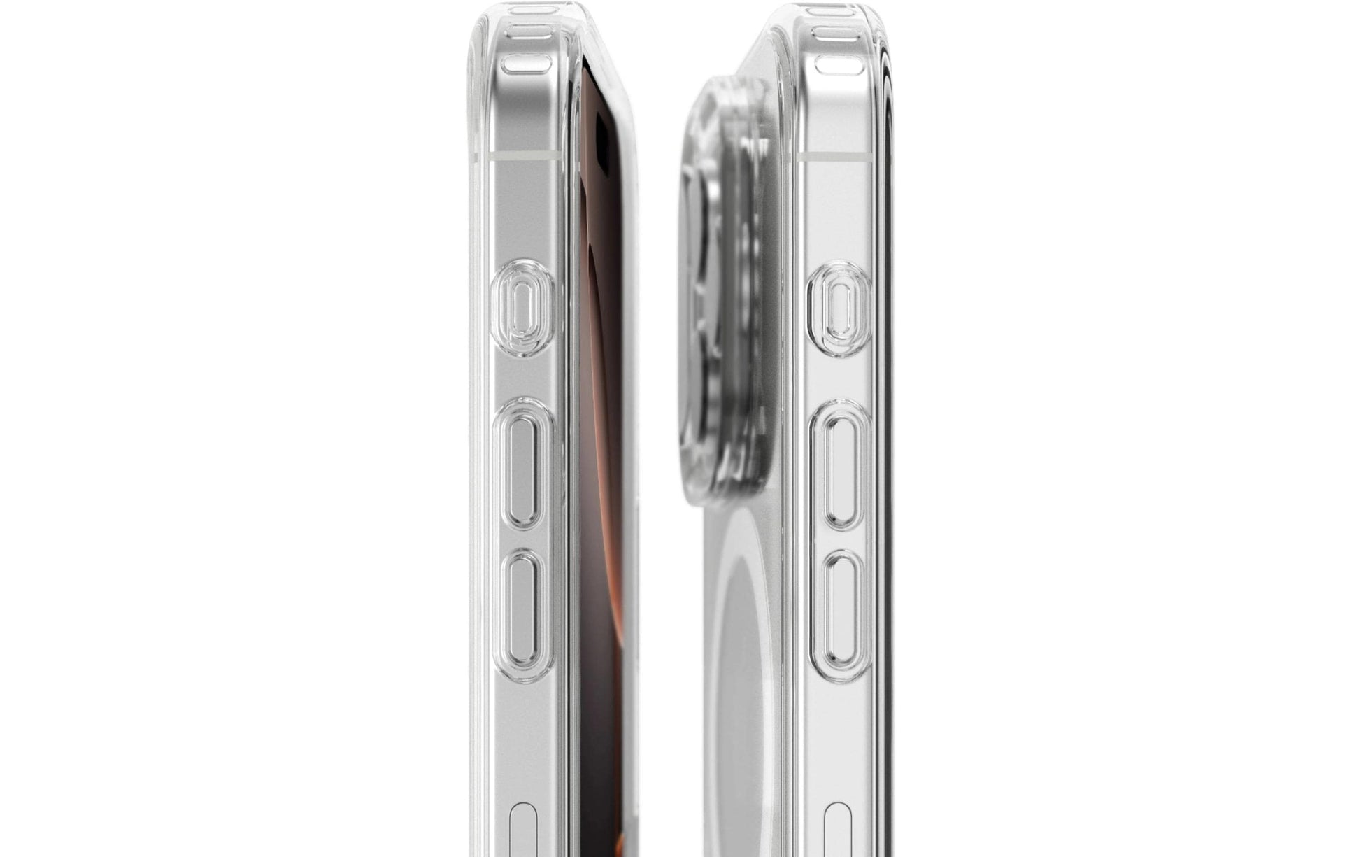 Vonmählen Backcover – für Apple iPhone 16 Pro – transparent/weiss – MagSafe-kompatibel