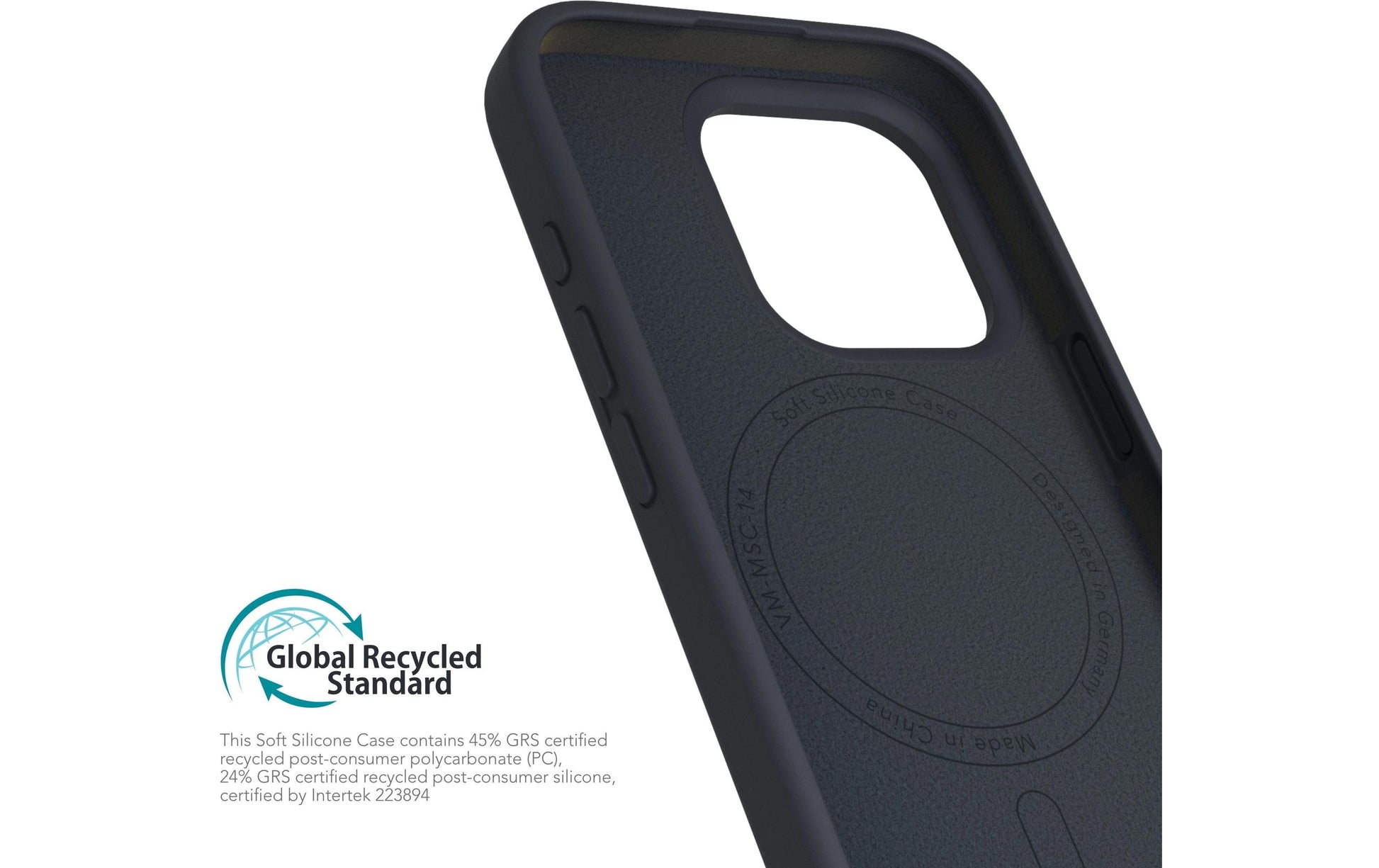 Vonmählen Soft Silicone – Backcover – für Apple iPhone 16 Pro Max – MagSafe, Silikon, Navy