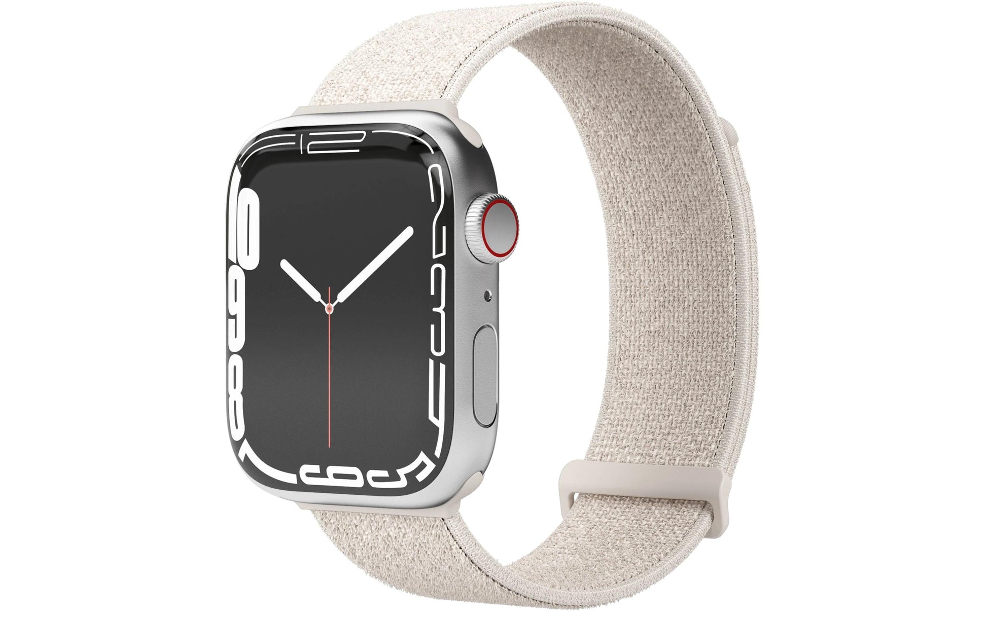 Vonmählen Fitness Loop 2 – Armband – für Apple Watch 40 / 41 / 42 mm, Creme, Nylon