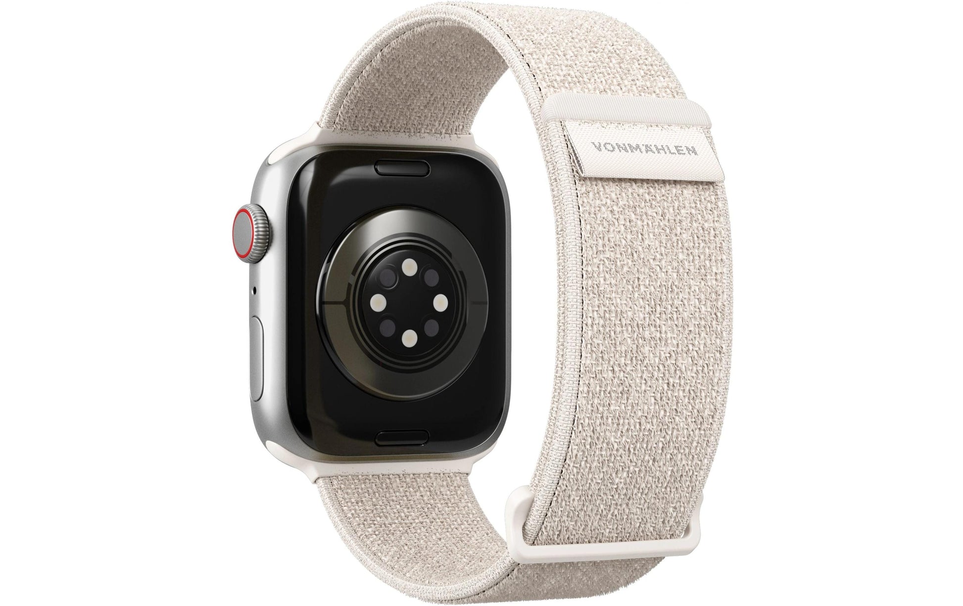 Vonmählen Fitness Loop 2 – Armband – für Apple Watch 40 / 41 / 42 mm, Creme, Nylon