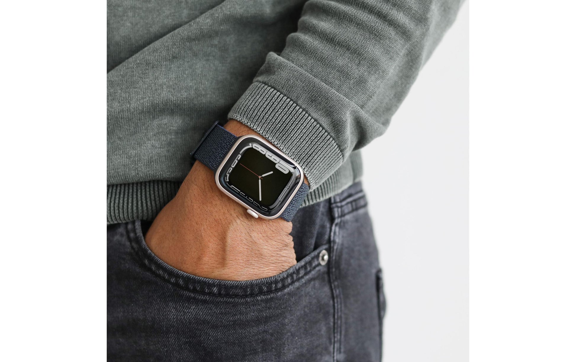 Vonmählen Fitness Loop 2 – Fitness Loop, Navy, für Apple Watch 44–49 mm