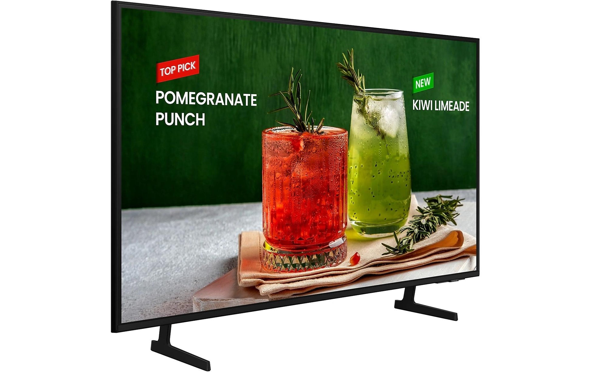 Samsung BE43D – Kommerzieller Display-TV, 43", Ultra HD 4K, 250 cd/m², 16/7, Tizen