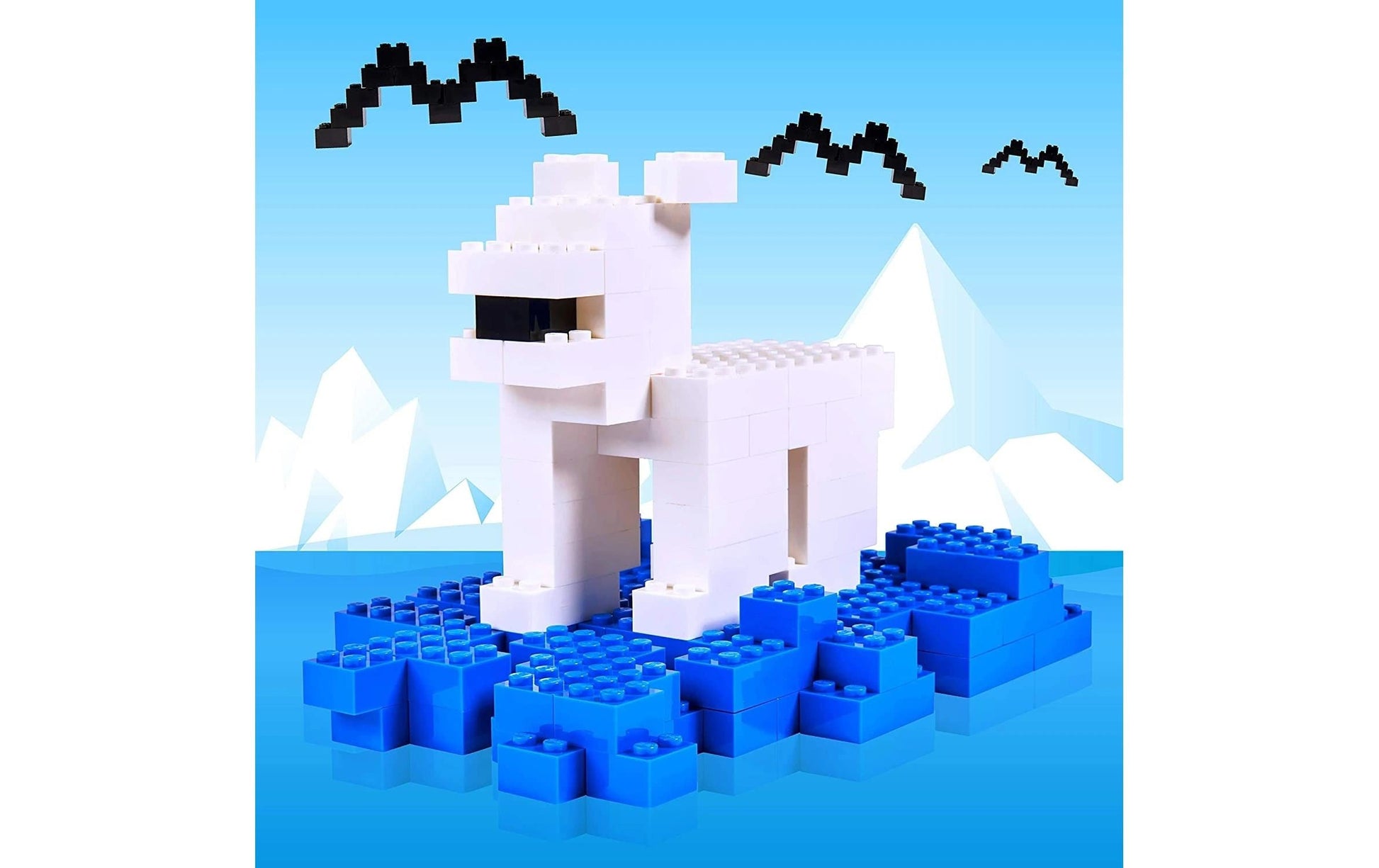 Simba Toys BLOX Einzelbausteine – 500-teilig – ab 3 Jahren – Kunststoff – Blau