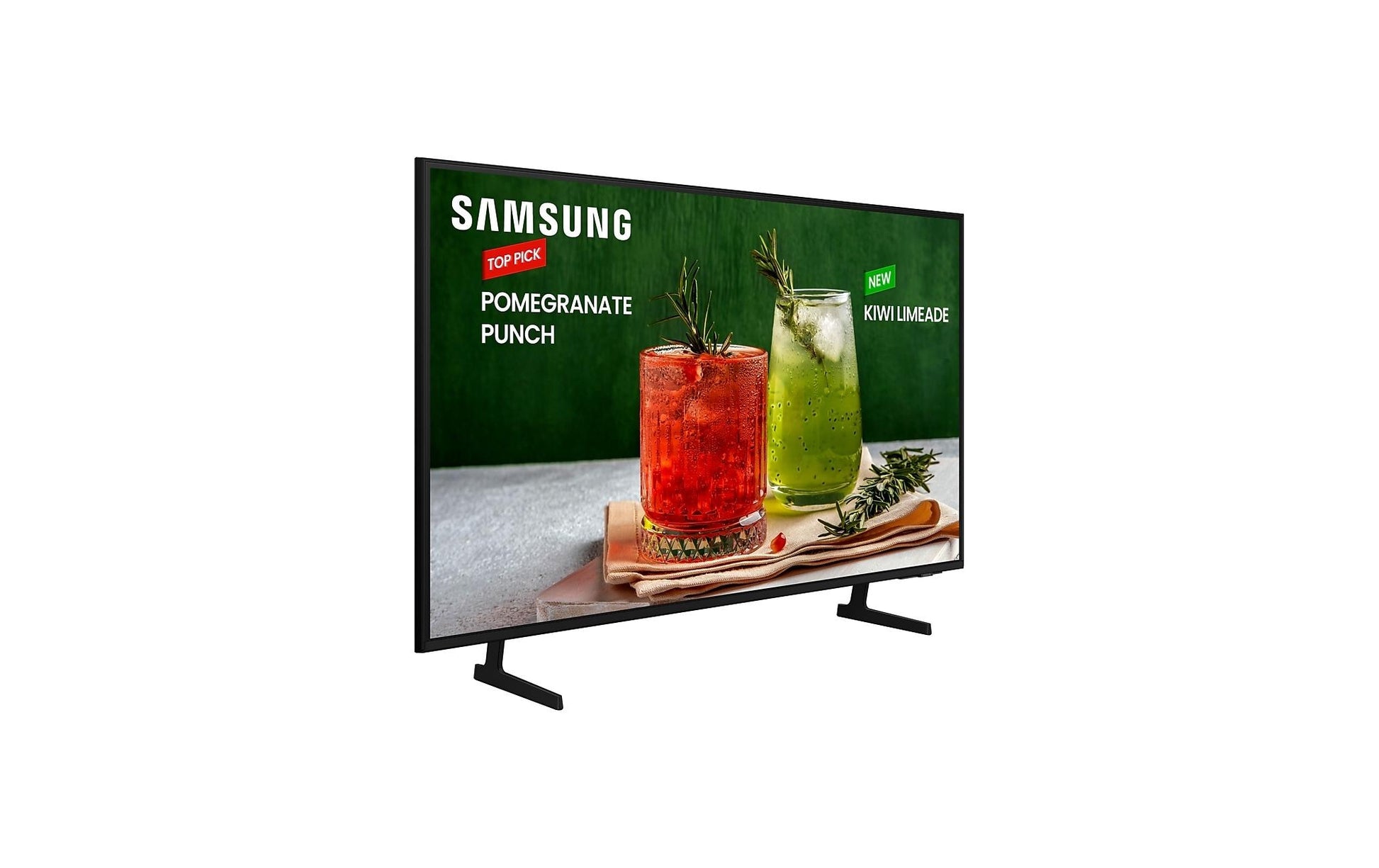 Samsung BE43D – Kommerzieller Display-TV, 43", Ultra HD 4K, 250 cd/m², 16/7, Tizen