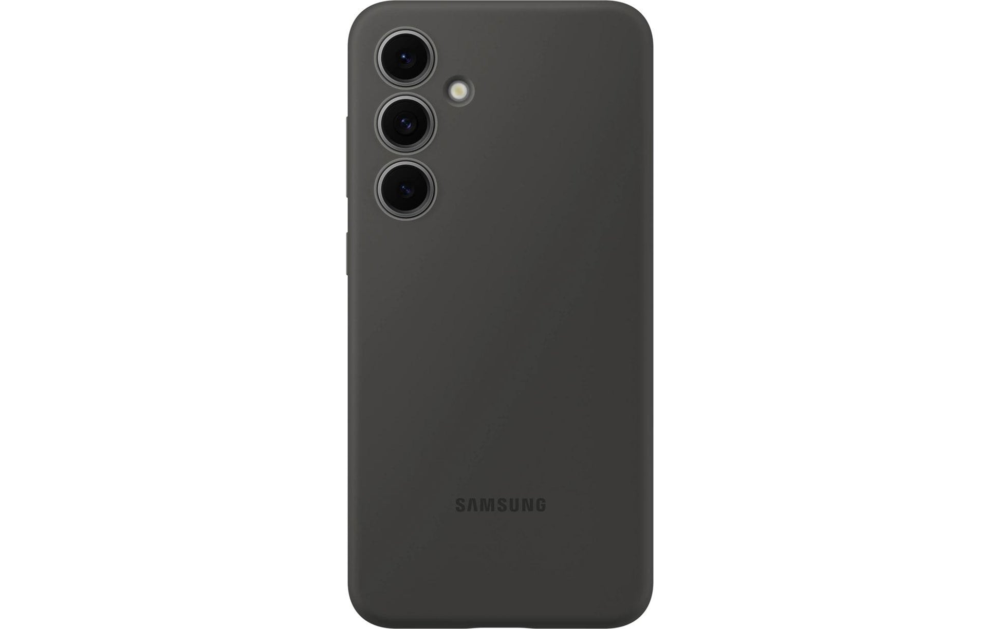 Samsung Backcover – für Samsung Galaxy S24 FE, Silikon, Schwarz
