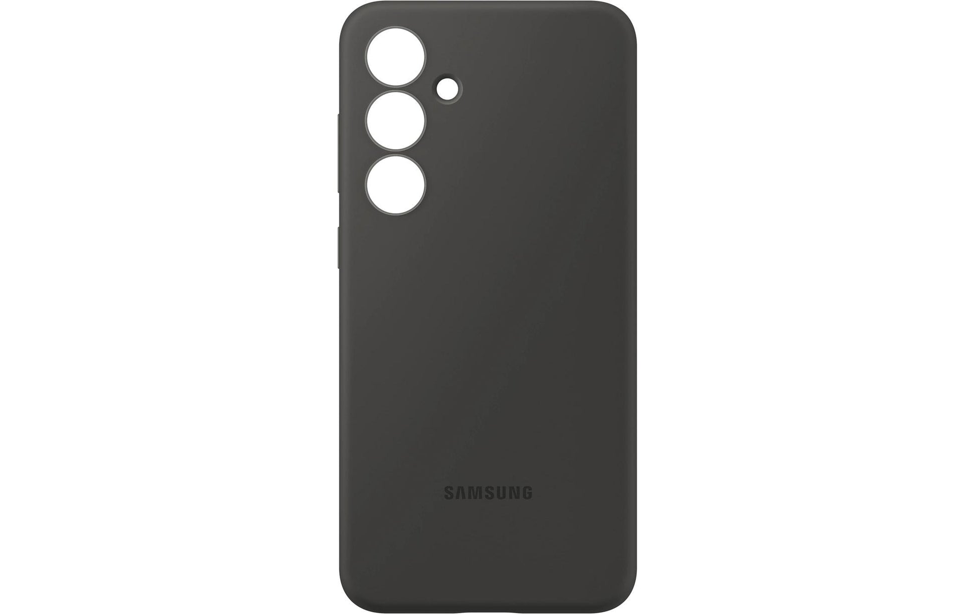 Samsung Backcover – für Samsung Galaxy S24 FE, Silikon, Schwarz