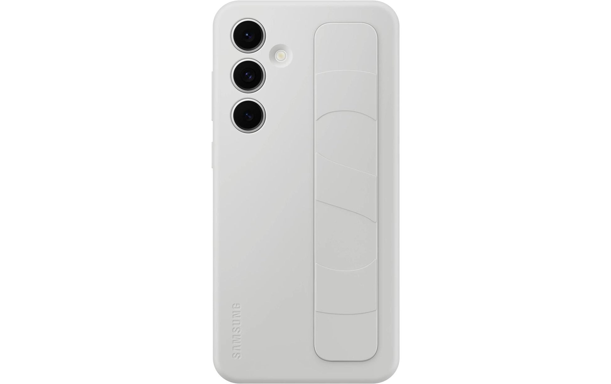 Samsung Backcover – für Samsung Galaxy S24 FE – grau – Silikon