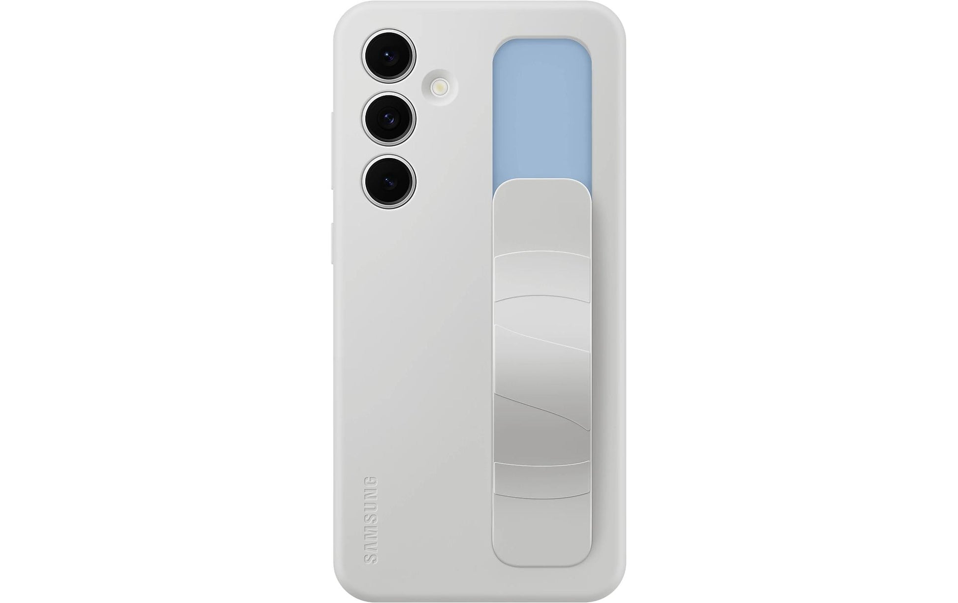 Samsung Backcover – für Samsung Galaxy S24 FE – grau – Silikon