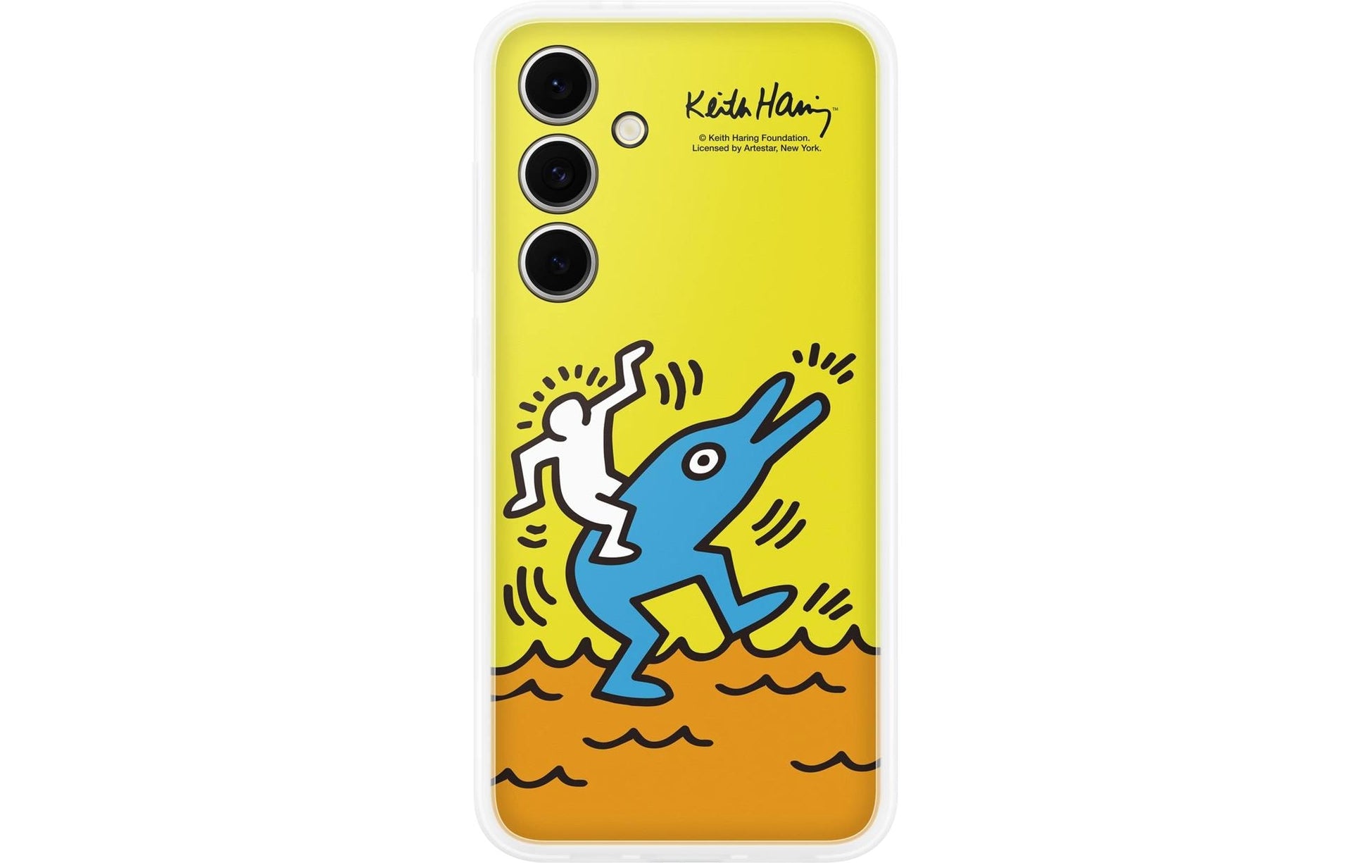Samsung Backcover – für Samsung Galaxy S24 FE – gelb – Recycling-Kunststoff