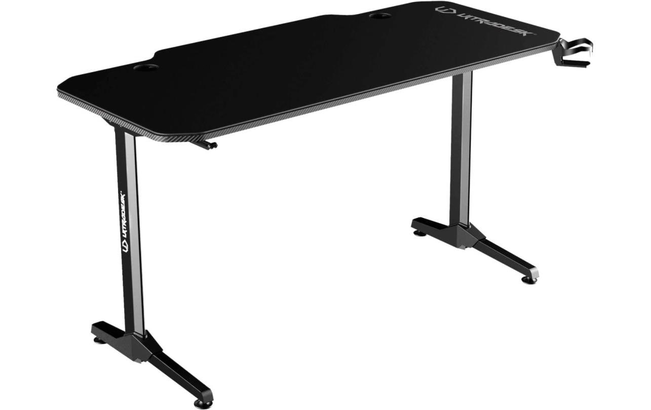 Ultradesk Frag V3 – Computertisch 1'400×600×760 mm, bis 90 kg, schwarz