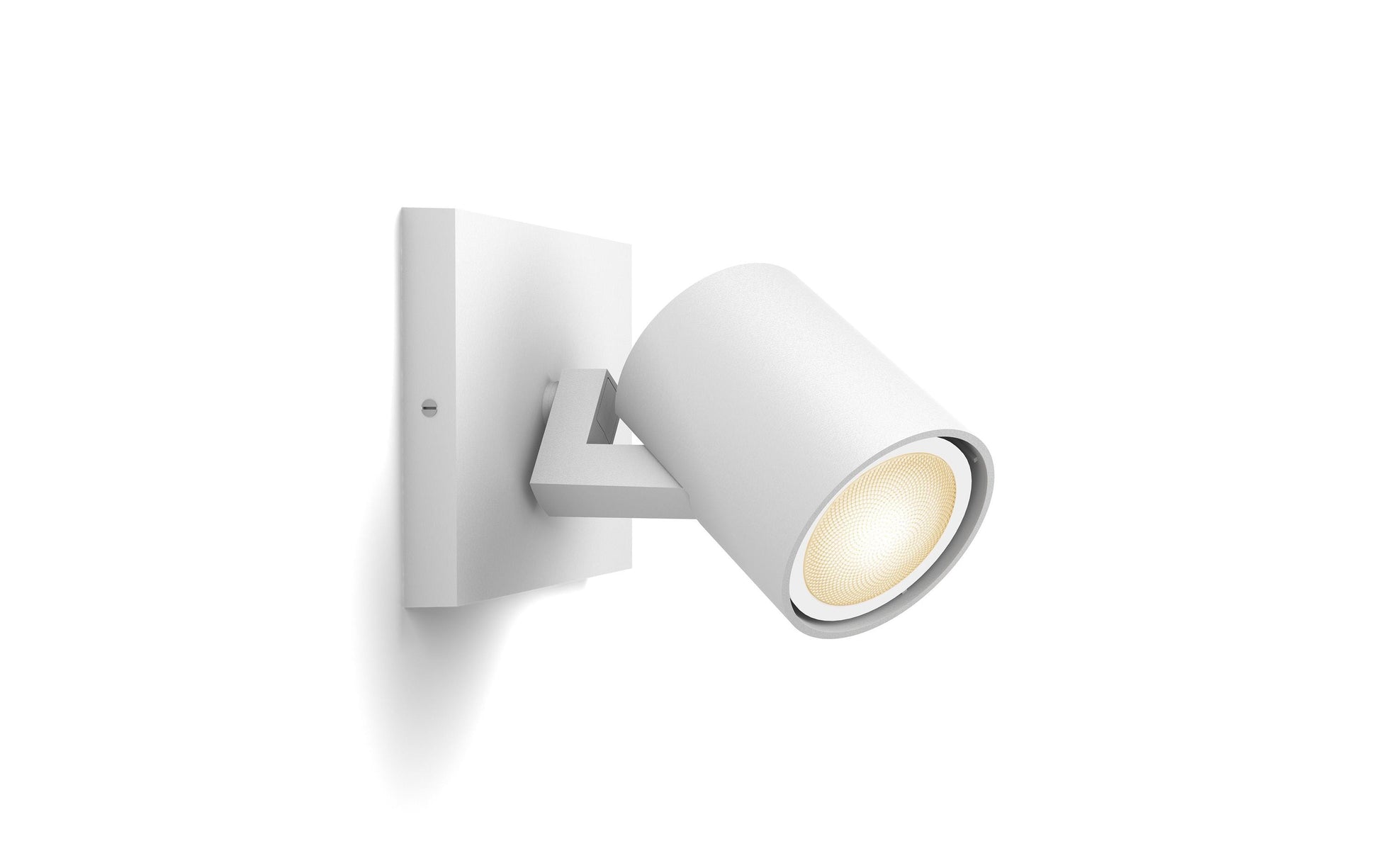 Philips Hue Einbaustrahler LED – Zigbee, dimmbar – 2'200–6'500 K – 350 lm 4,2 W – weiss