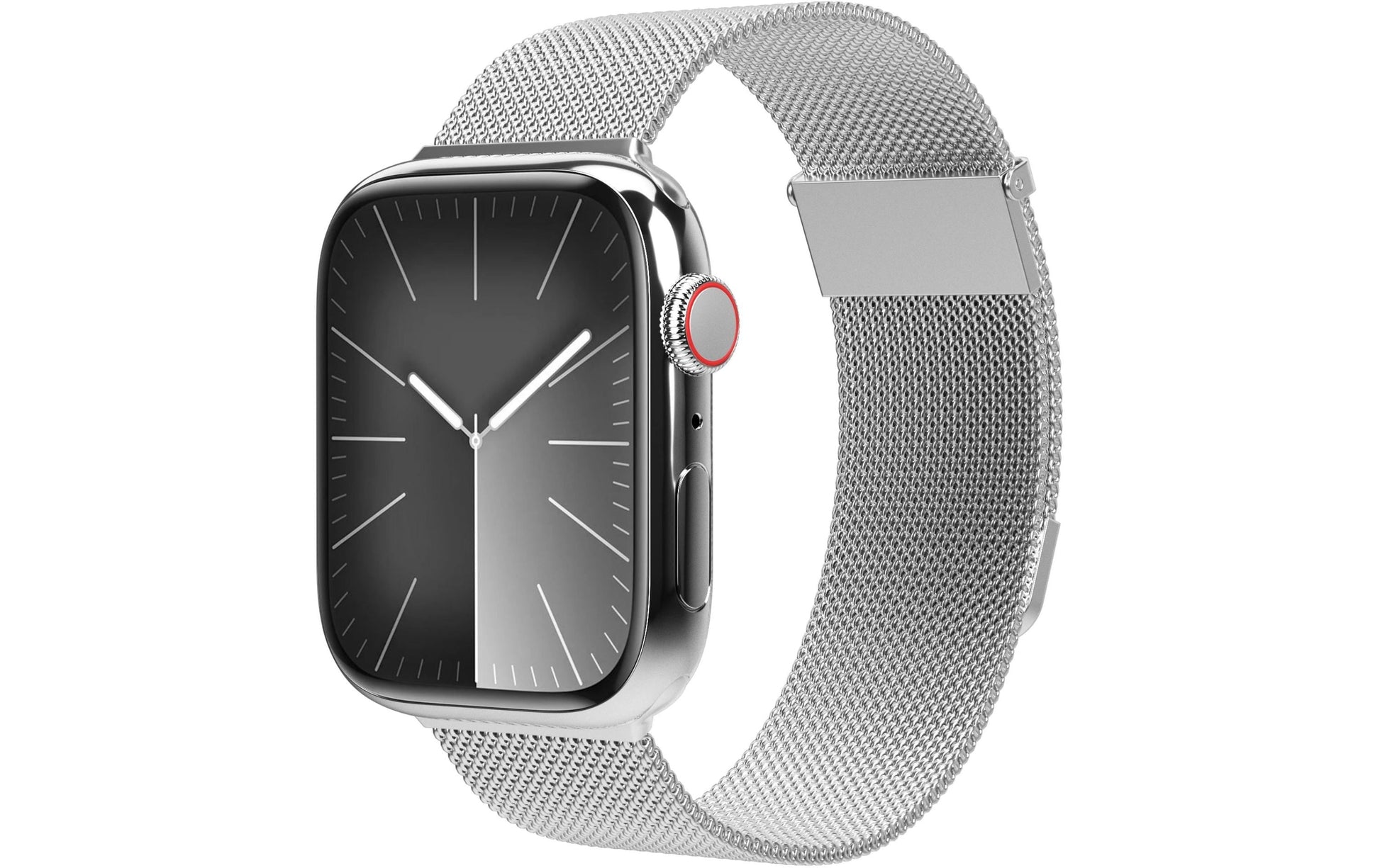 Vonmählen Milanese Loop 2 – Silber, für Apple Watch