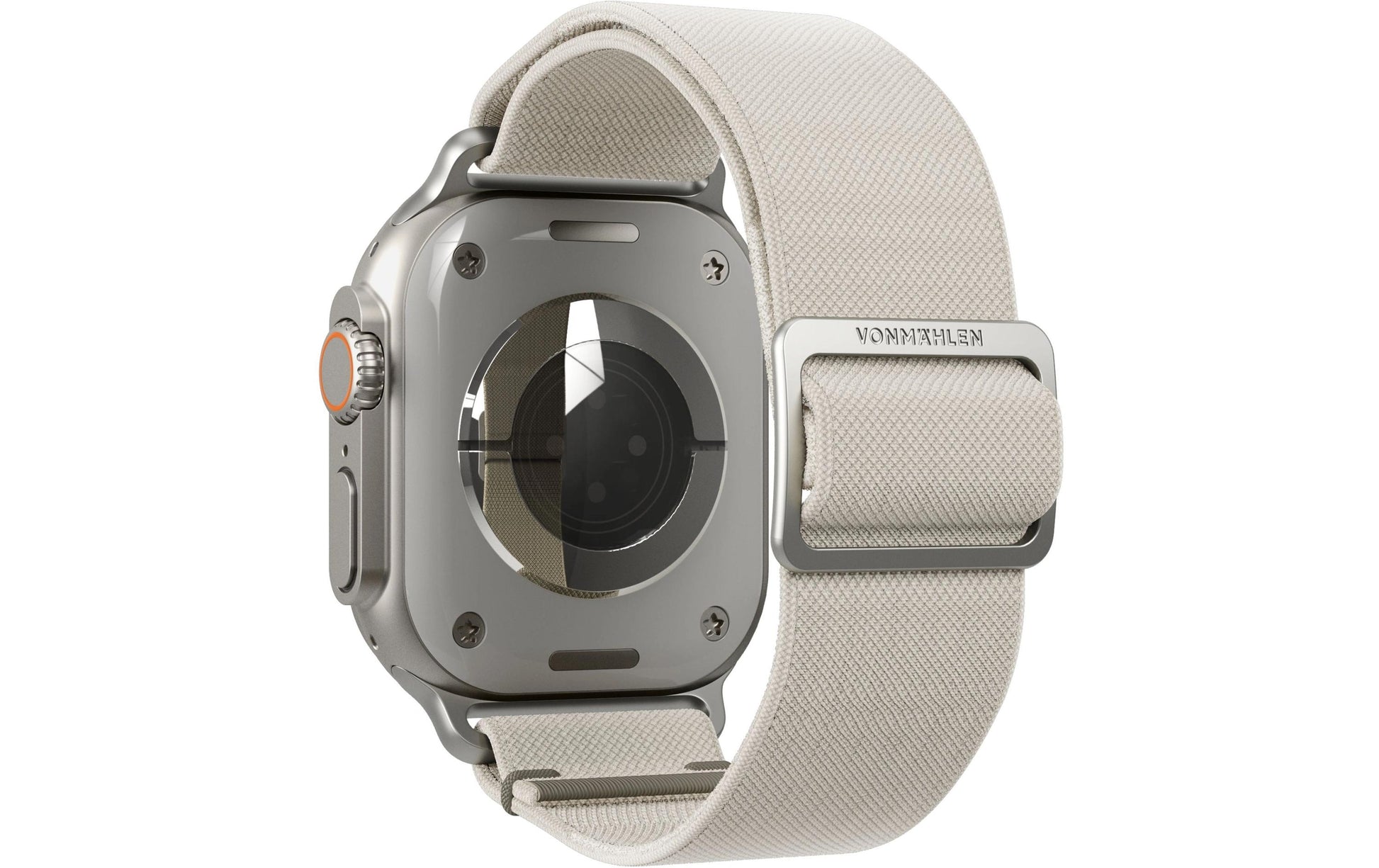 Vonmählen Classic Nylon Loop – Creme, für Apple Watch
